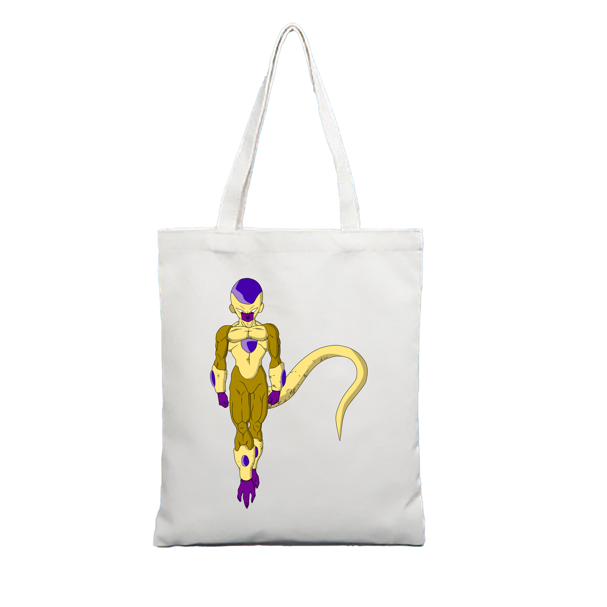 （画像用） ドラゴンボール フリーザ DRAGON BALL Frieza 縦型キャンバス生地手提げバッグ　トートバッグ