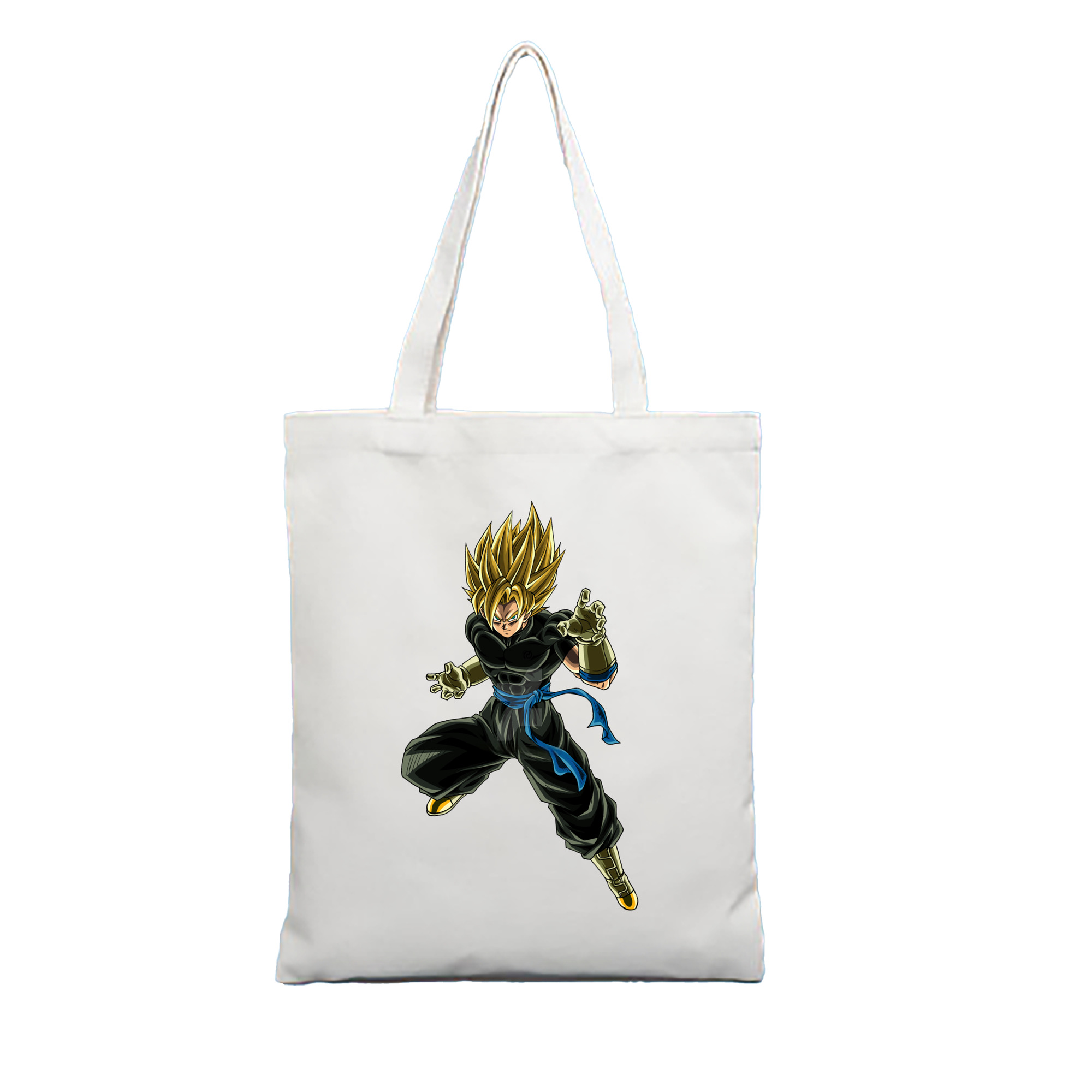 （画像用） ドラゴンボール ベジット DRAGON BALL Vegetto 縦型キャンバス生地手提げバッグ　トートバッグ