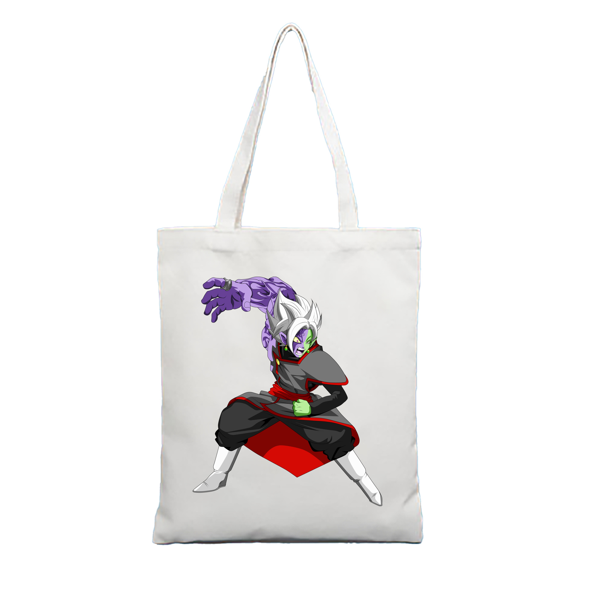 （画像用） ドラゴンボール ベジット DRAGON BALL Vegetto 縦型キャンバス生地手提げバッグ　トートバッグ