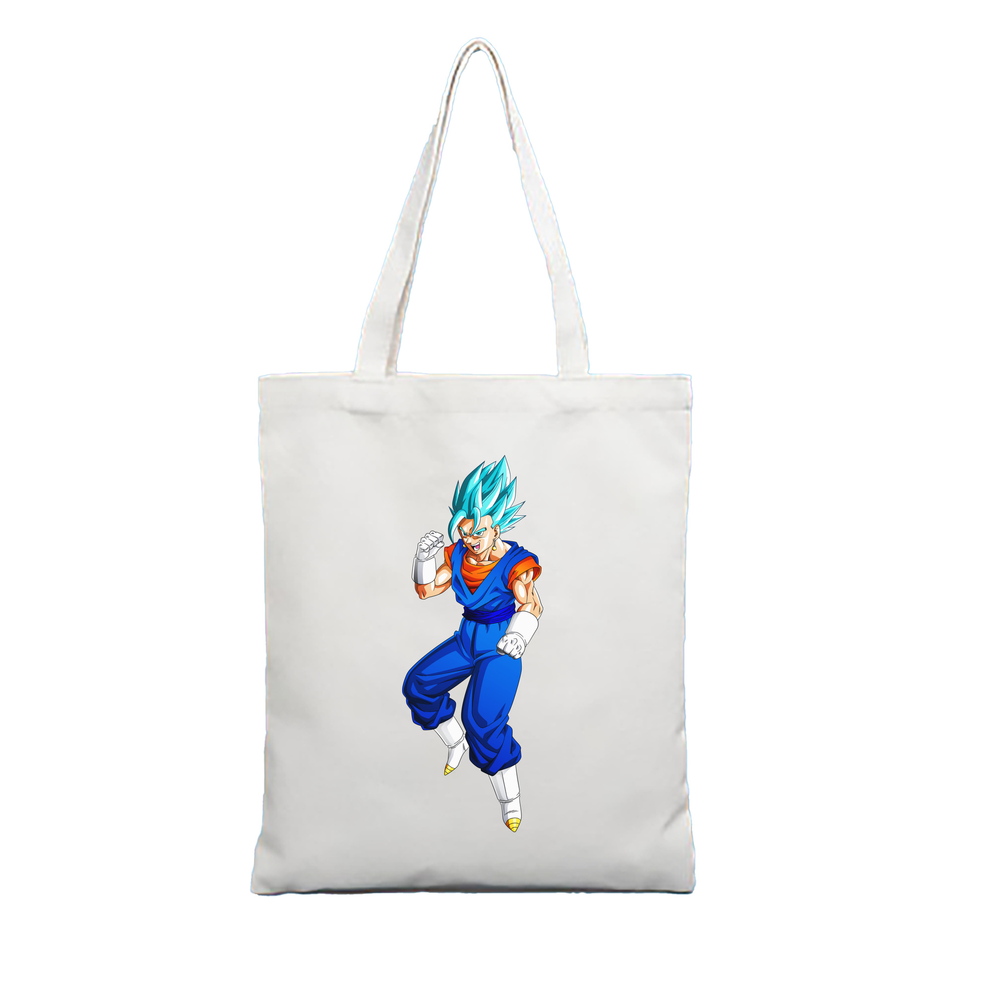 （画像用） ドラゴンボール ベジット DRAGON BALL Vegetto 縦型キャンバス生地手提げバッグ　トートバッグ