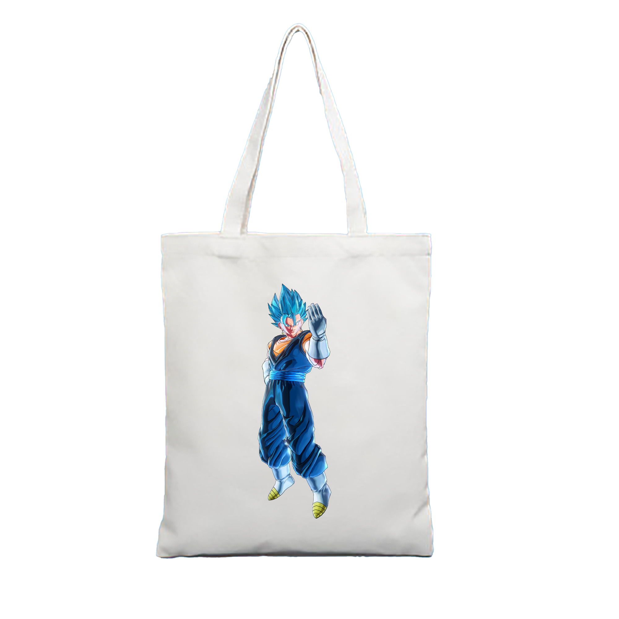 （画像用） ドラゴンボール ベジット DRAGON BALL Vegetto 縦型キャンバス生地手提げバッグ　トートバッグ