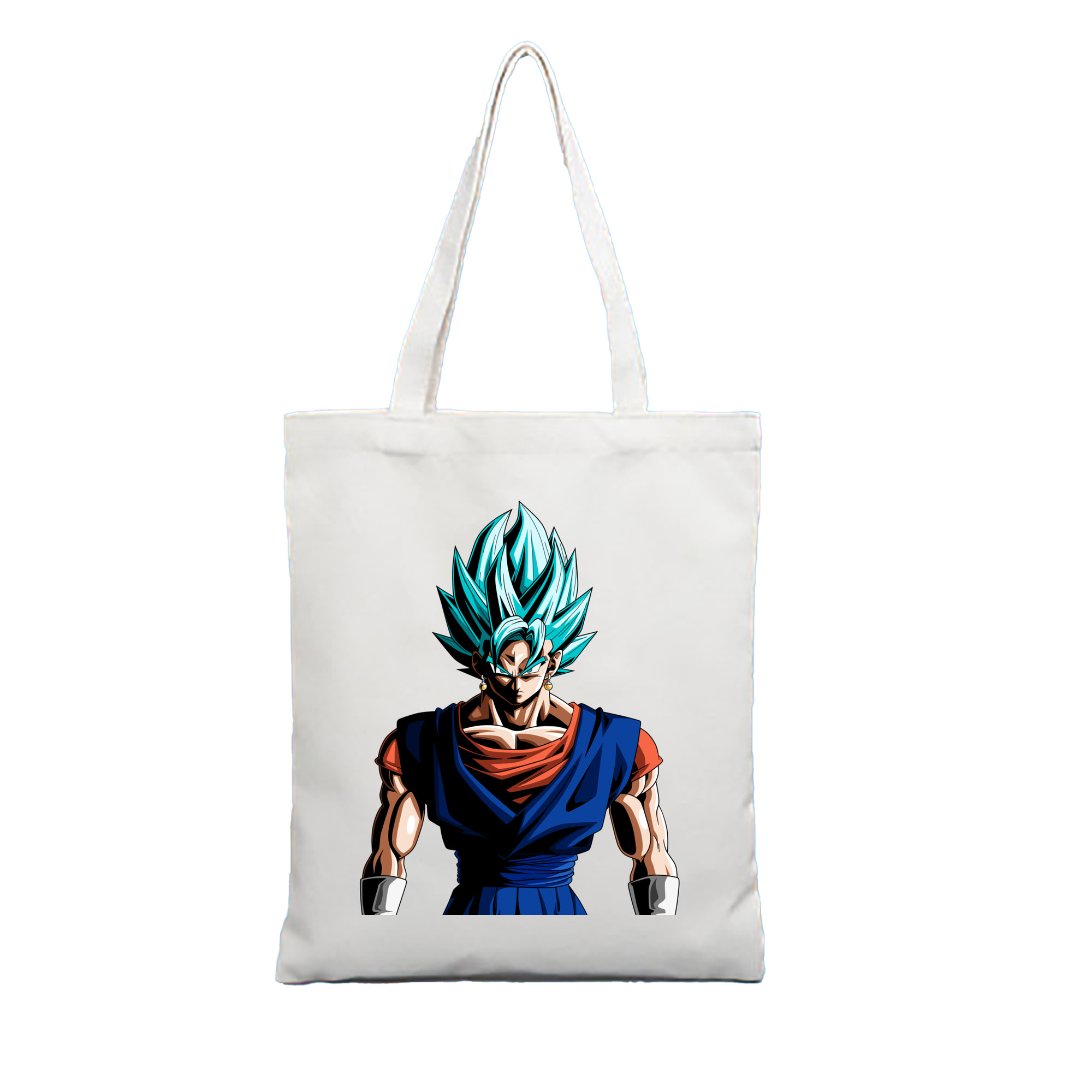 （画像用） ドラゴンボール ベジット DRAGON BALL Vegetto 縦型キャンバス生地手提げバッグ　トートバッグ