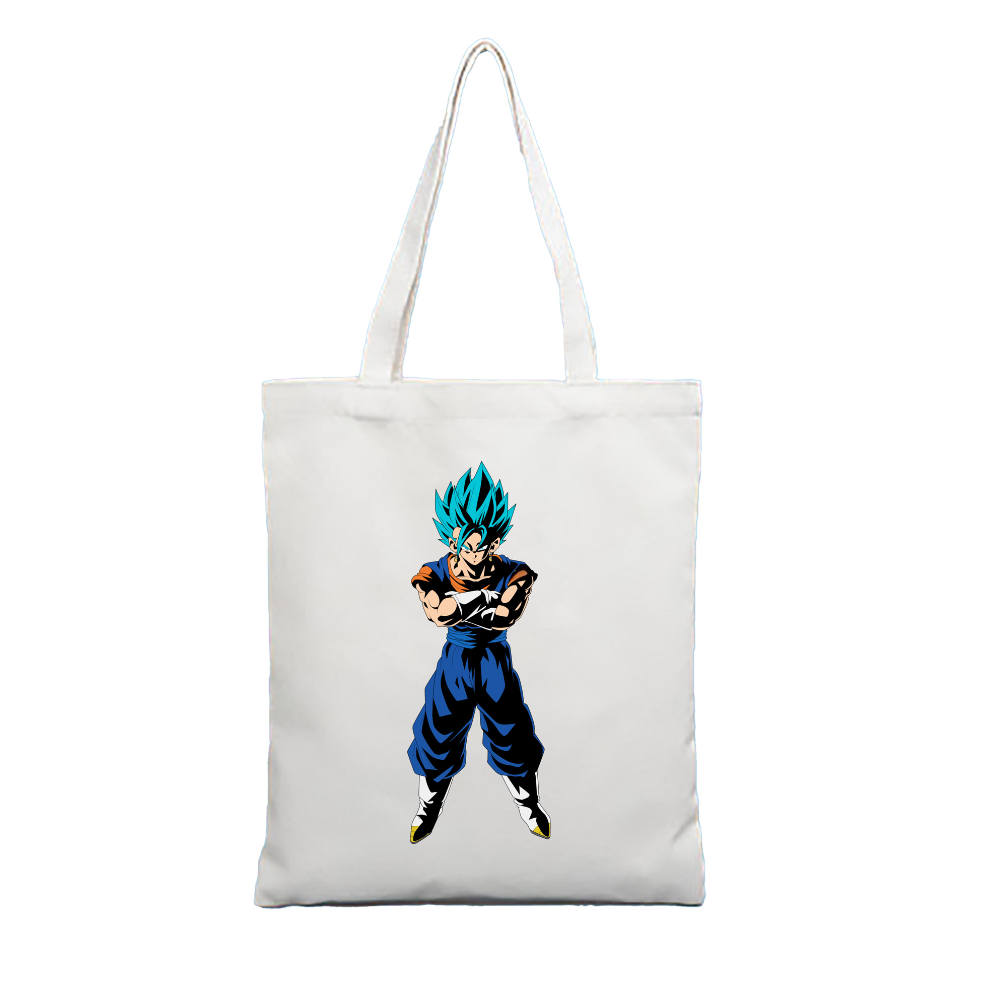 （画像用） ドラゴンボール ベジット DRAGON BALL Vegetto 縦型キャンバス生地手提げバッグ　トートバッグ