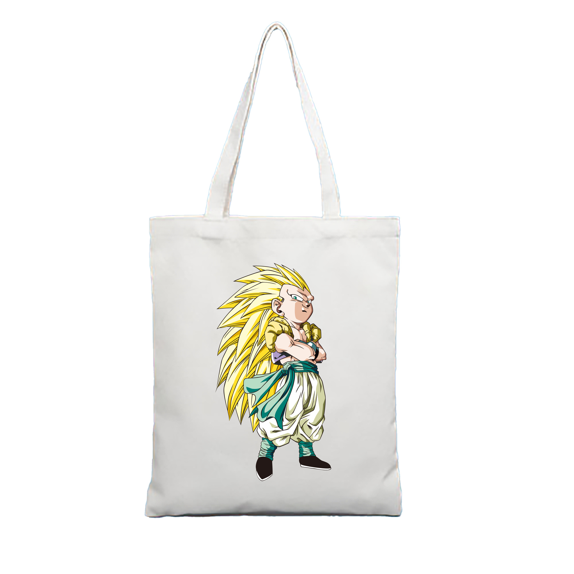 （画像用） ドラゴンボール ベジット DRAGON BALL Vegetto 縦型キャンバス生地手提げバッグ　トートバッグ