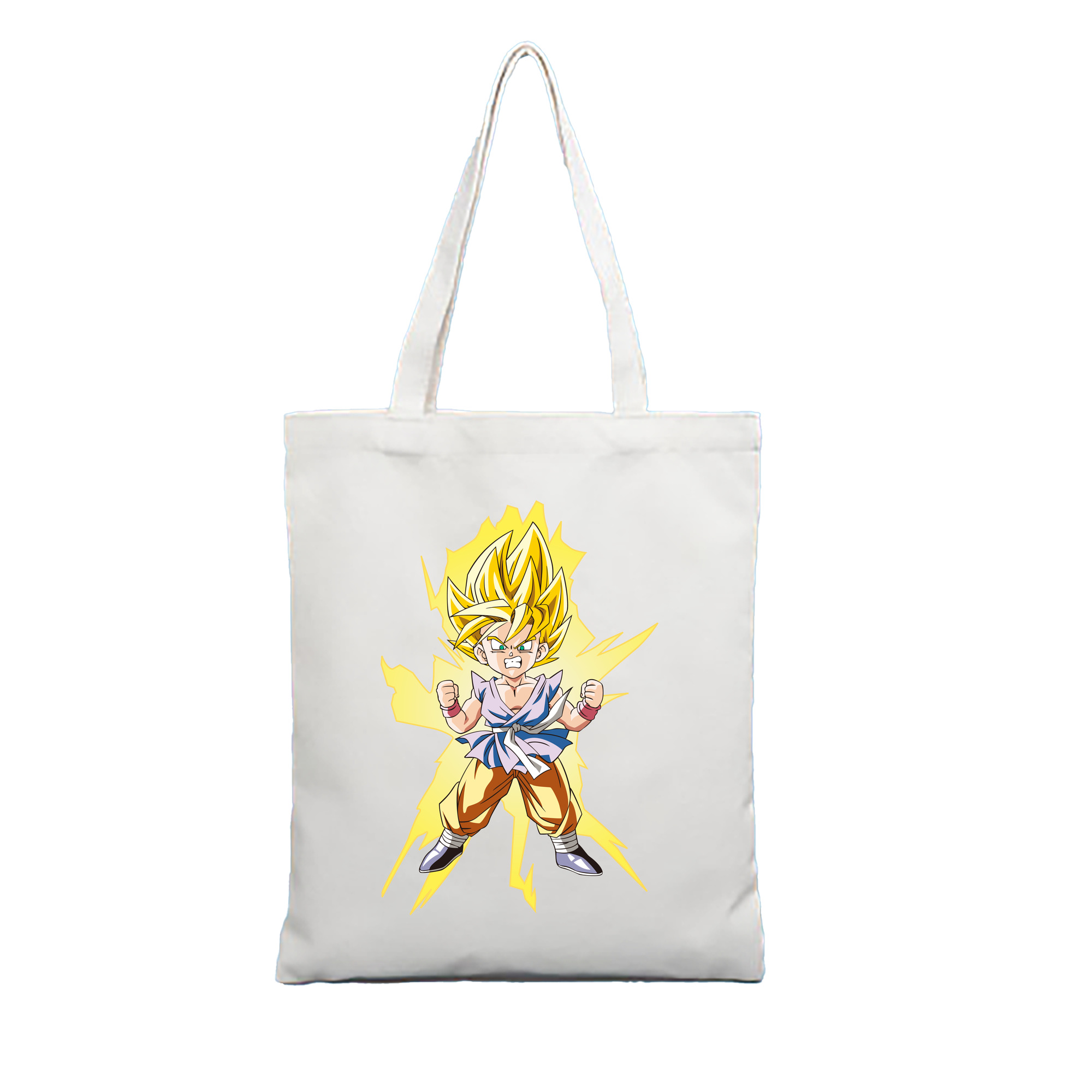 （画像用） ドラゴンボール ベジット DRAGON BALL Vegetto 縦型キャンバス生地手提げバッグ　トートバッグ