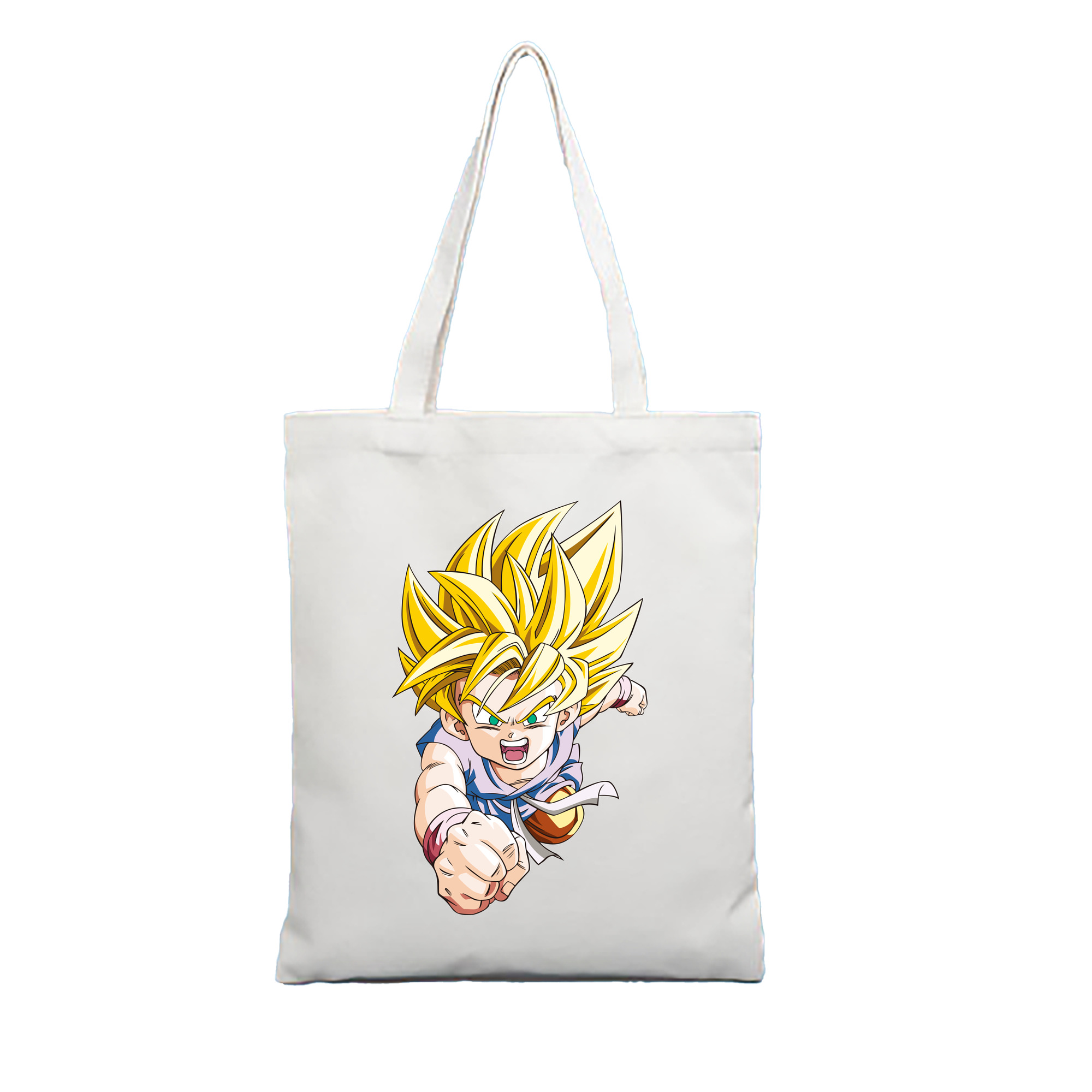 （画像用） ドラゴンボール ベジット DRAGON BALL Vegetto 縦型キャンバス生地手提げバッグ　トートバッグ