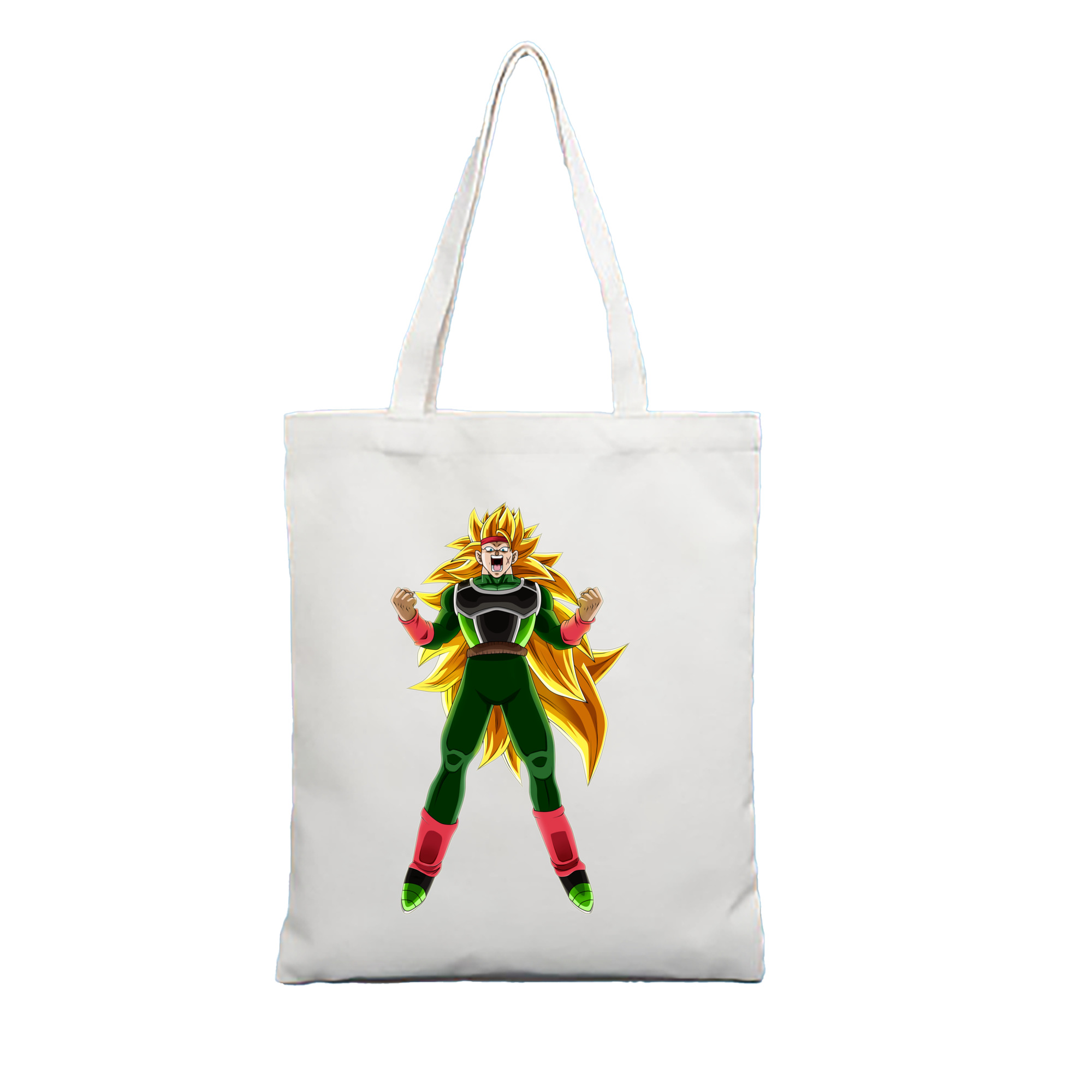 （画像用） ドラゴンボール ブロリー DRAGON BALL Broli 縦型キャンバス生地手提げバッグ　トートバッグ
