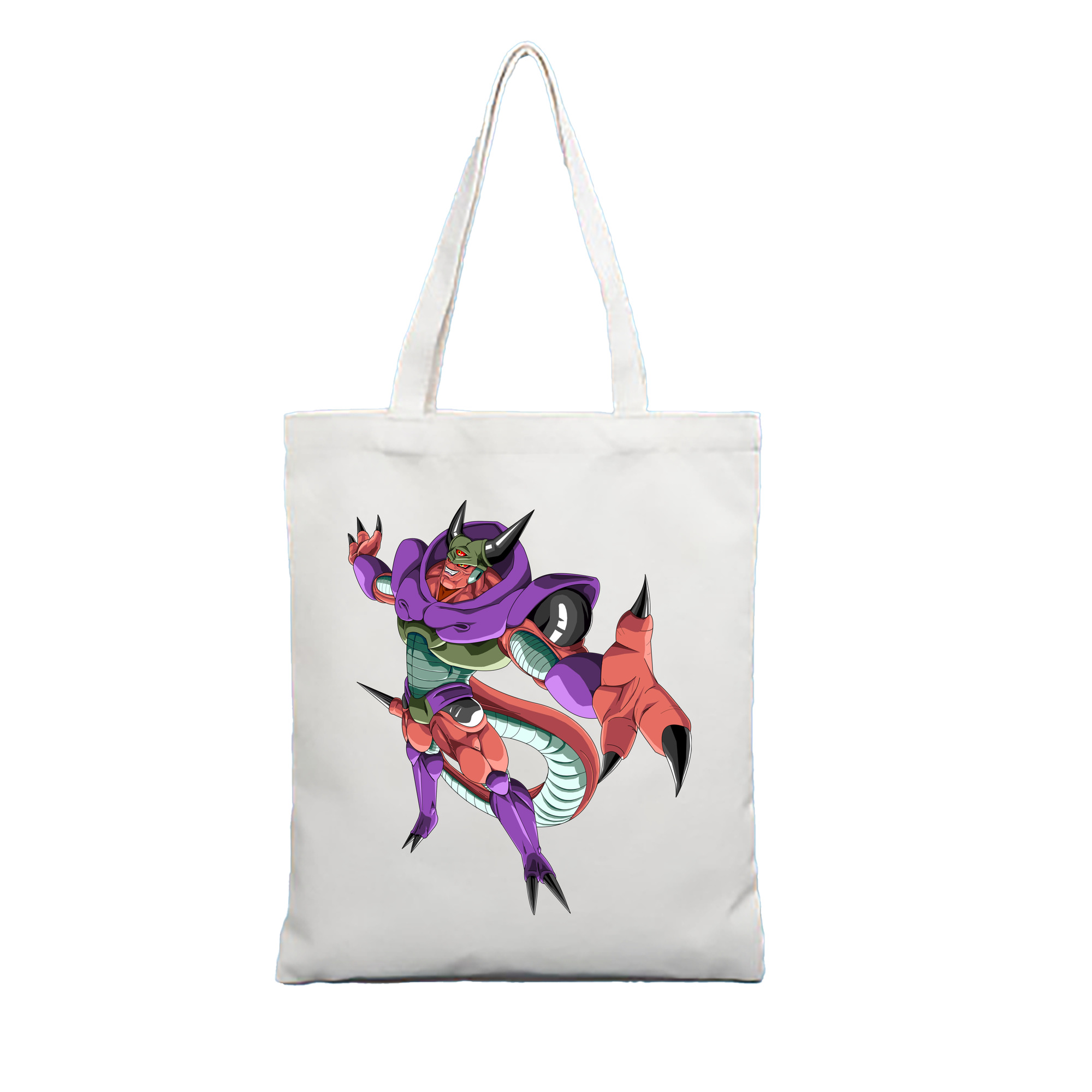 （画像用） ドラゴンボール ジャネンバ DRAGON BALL Janemba 縦型キャンバス生地手提げバッグ　トートバッグ
