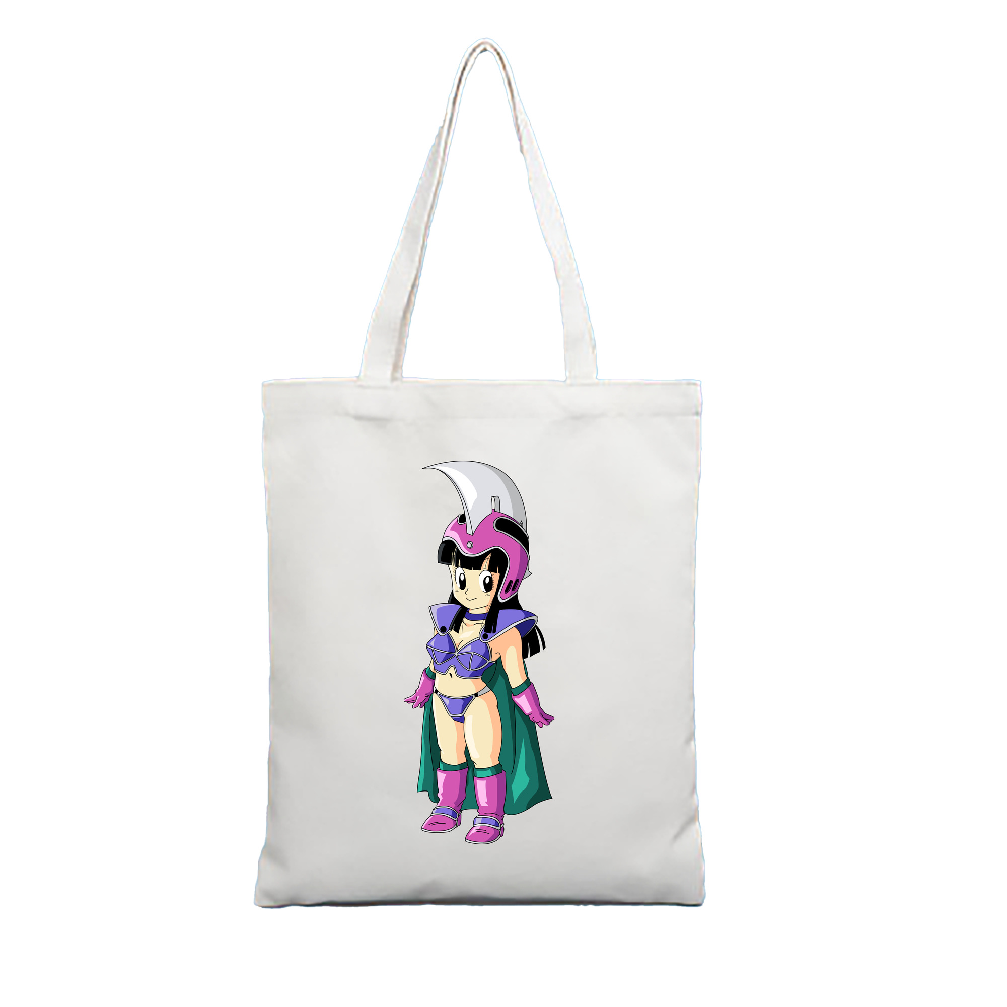 （画像用） ドラゴンボール チチ DRAGON BALL Chichi 縦型キャンバス生地手提げバッグ　トートバッグ