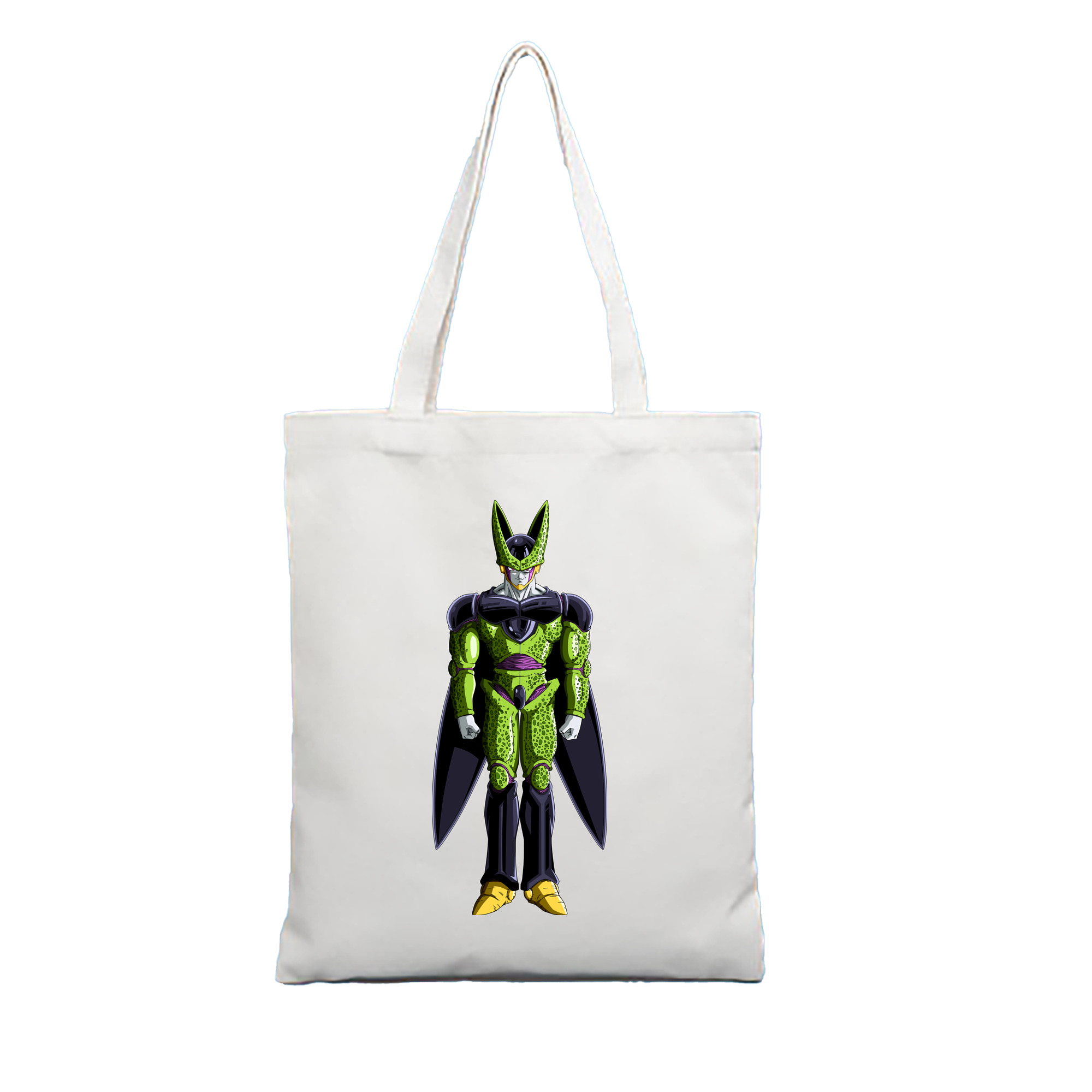 （画像用） ドラゴンボール セル DRAGON BALL Cell 縦型キャンバス生地手提げバッグ　トートバッグ