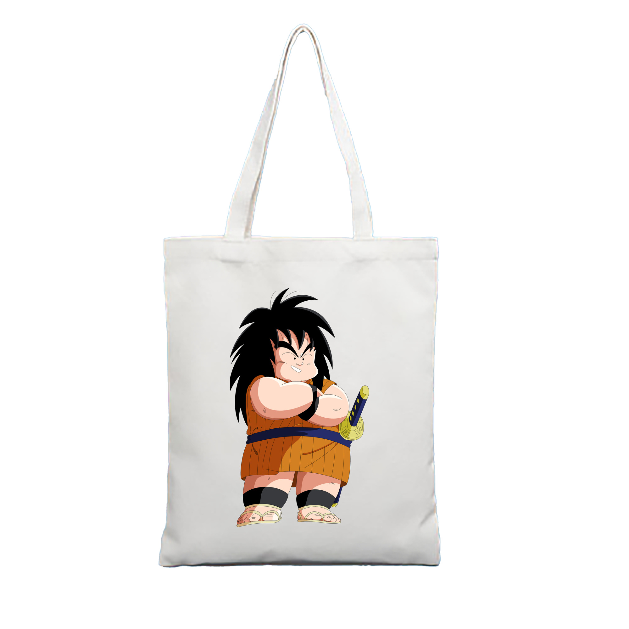 （画像用） ドラゴンボール やじろべえ DRAGON BALL Yajirobe 縦型キャンバス生地手提げバッグ　トートバッグ