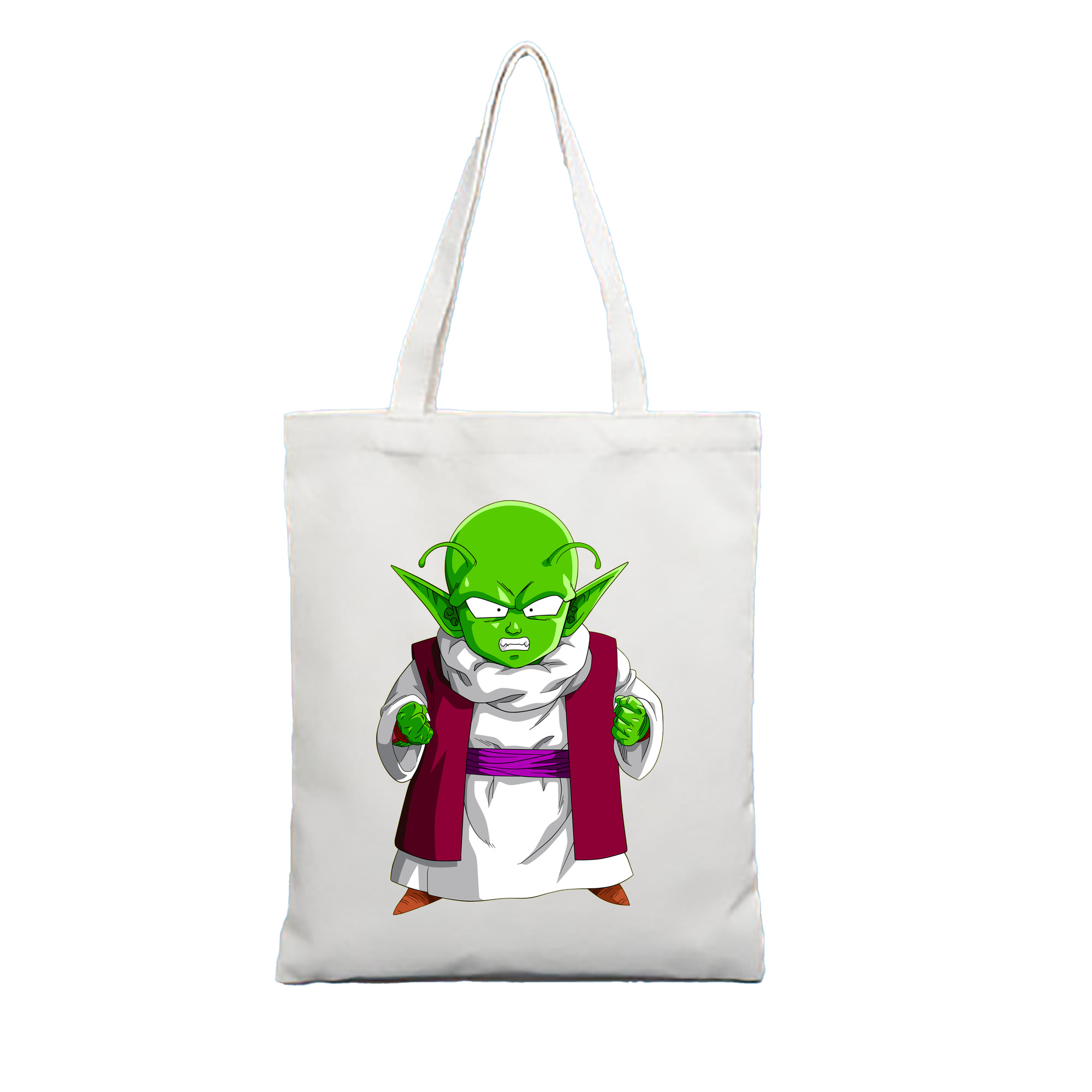 （画像用） ドラゴンボール ピッコロ DRAGON BALL Piccolo 縦型キャンバス生地手提げバッグ　トートバッグ