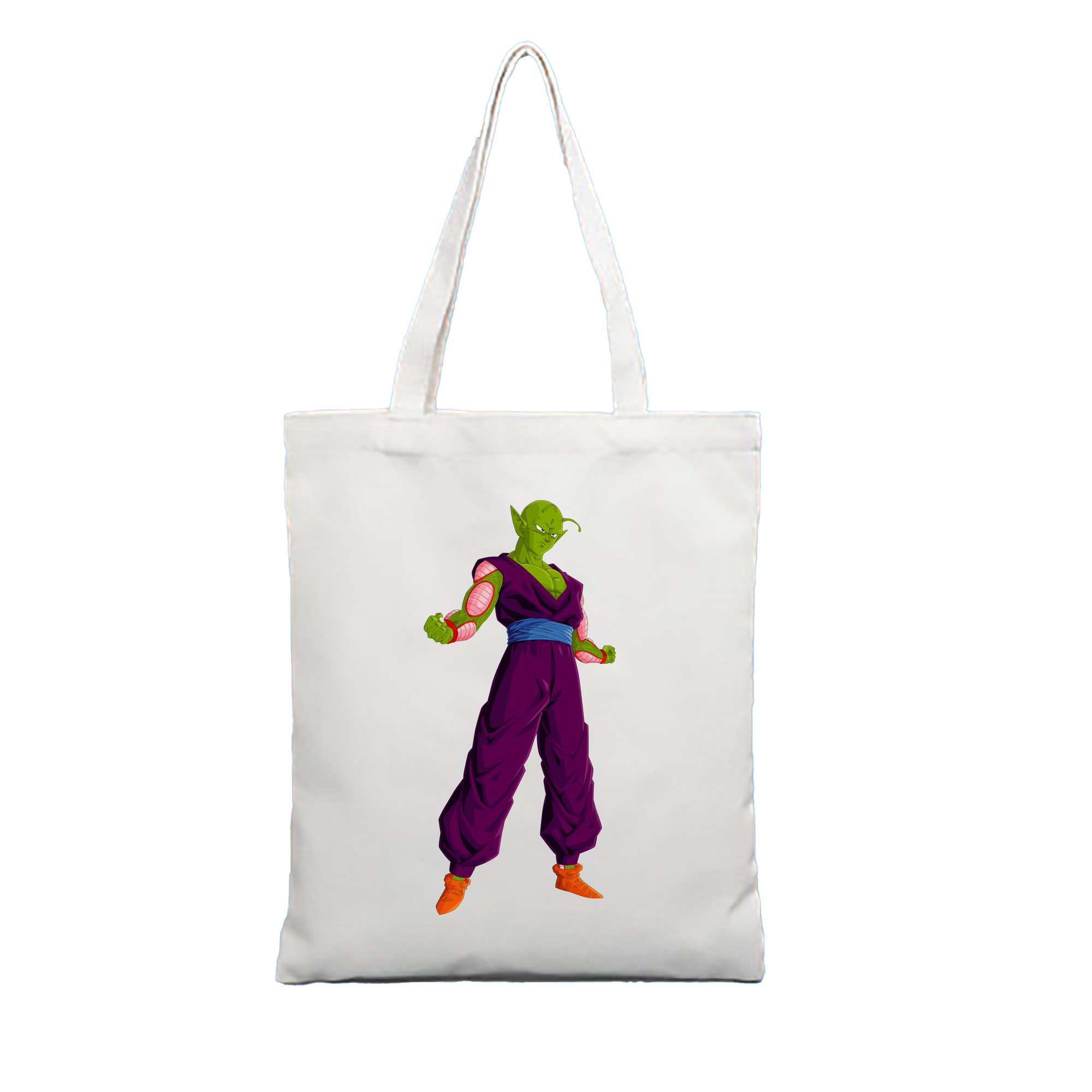 （画像用） ドラゴンボール ピッコロ DRAGON BALL Piccolo 縦型キャンバス生地手提げバッグ　トートバッグ