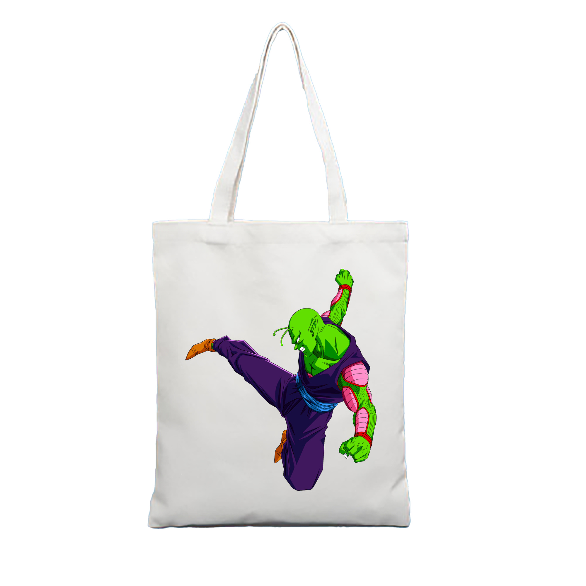（画像用） ドラゴンボール ピッコロ DRAGON BALL Piccolo 縦型キャンバス生地手提げバッグ　トートバッグ