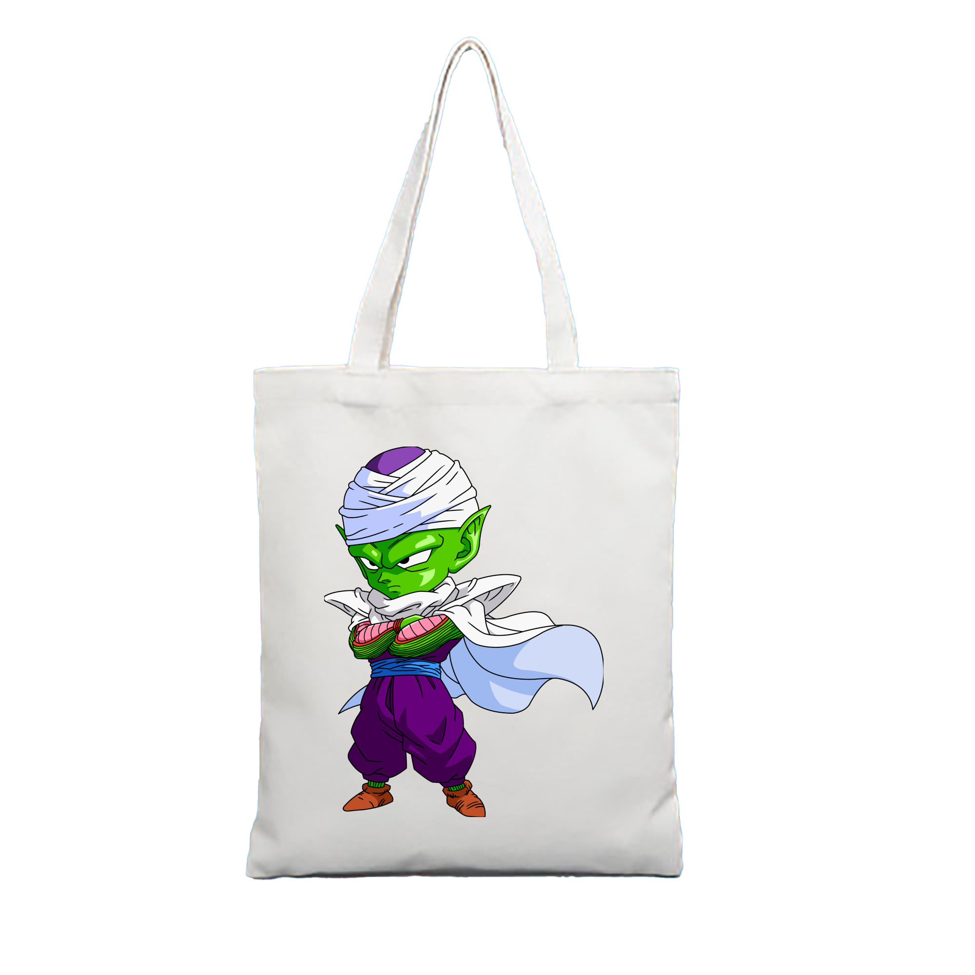 （画像用） ドラゴンボール ピッコロ DRAGON BALL Piccolo 縦型キャンバス生地手提げバッグ　トートバッグ