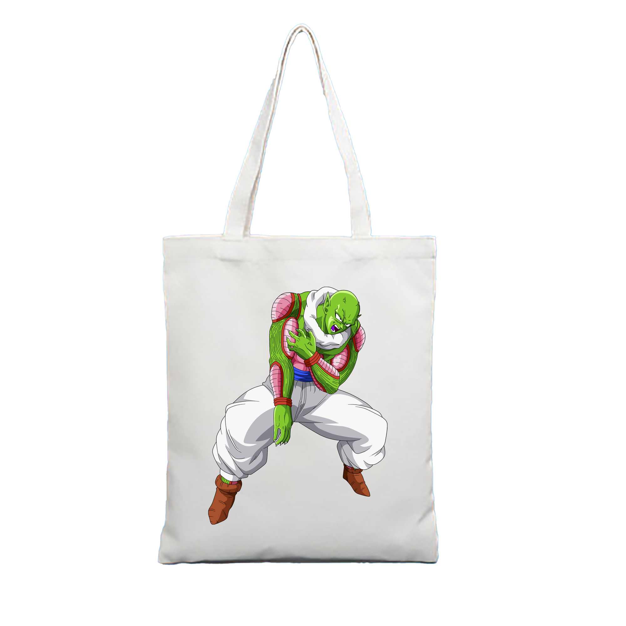 （画像用） ドラゴンボール ピッコロ DRAGON BALL Piccolo 縦型キャンバス生地手提げバッグ　トートバッグ