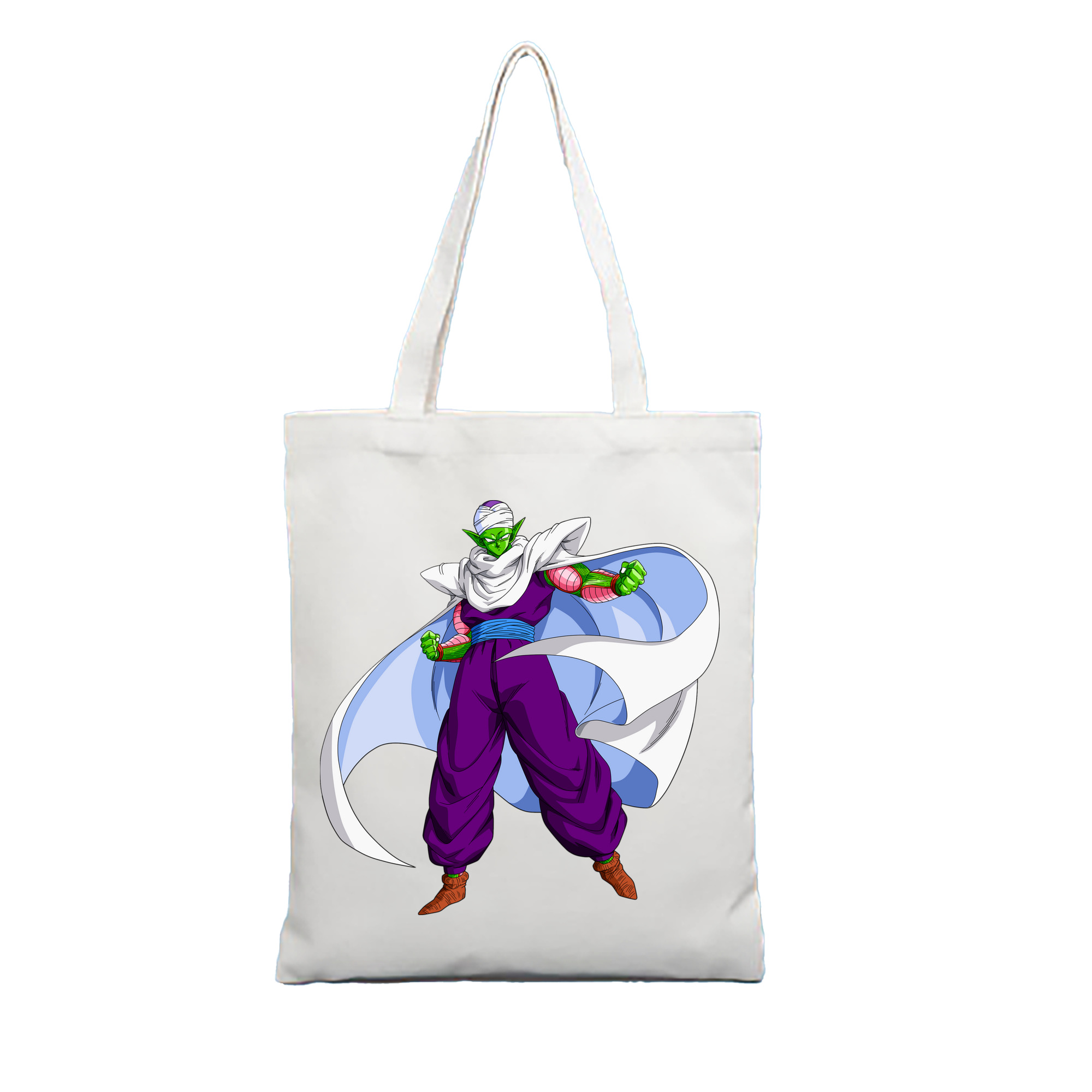 （画像用） ドラゴンボール ピッコロ DRAGON BALL Piccolo 縦型キャンバス生地手提げバッグ　トートバッグ