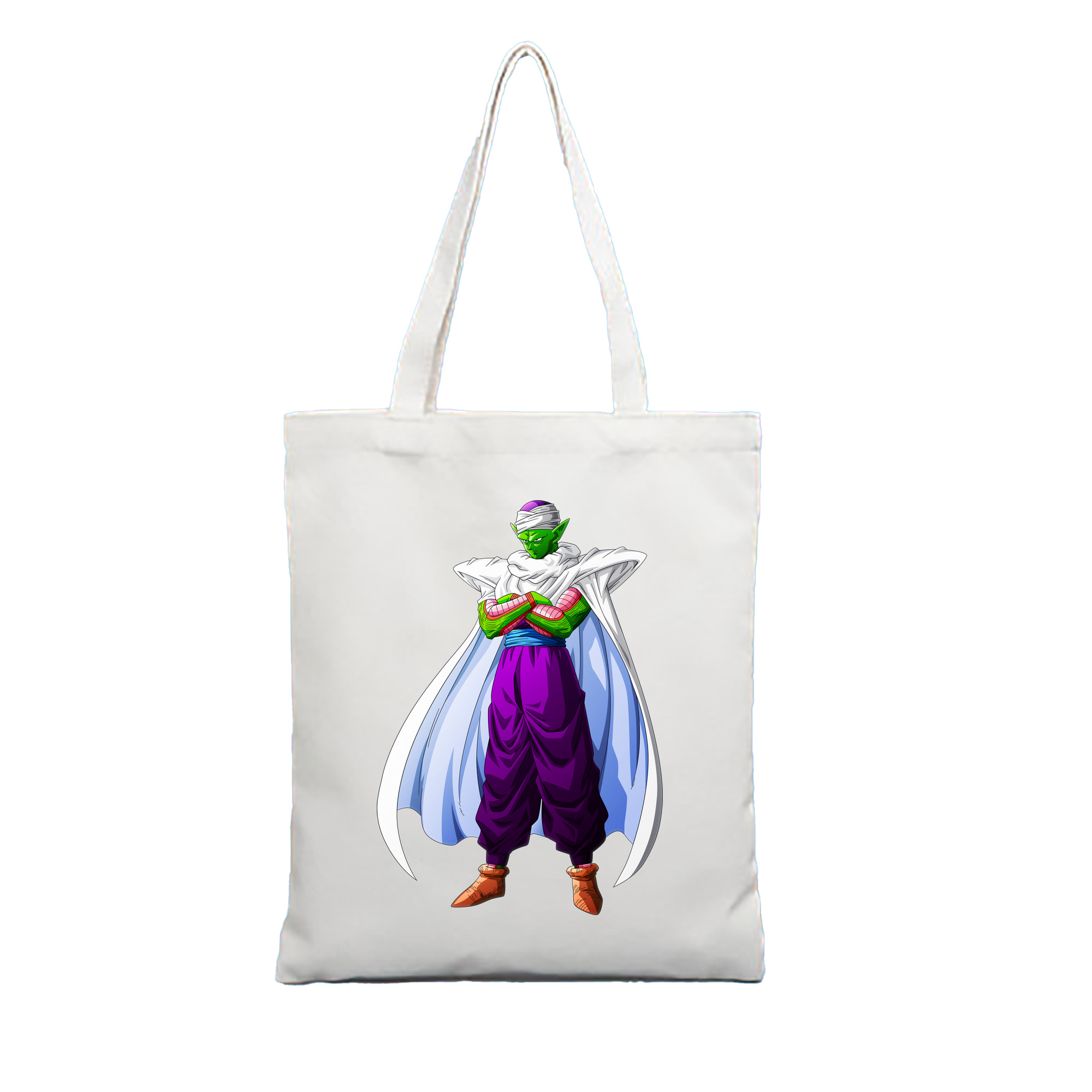 （画像用） ドラゴンボール ピッコロ DRAGON BALL Piccolo 縦型キャンバス生地手提げバッグ　トートバッグ