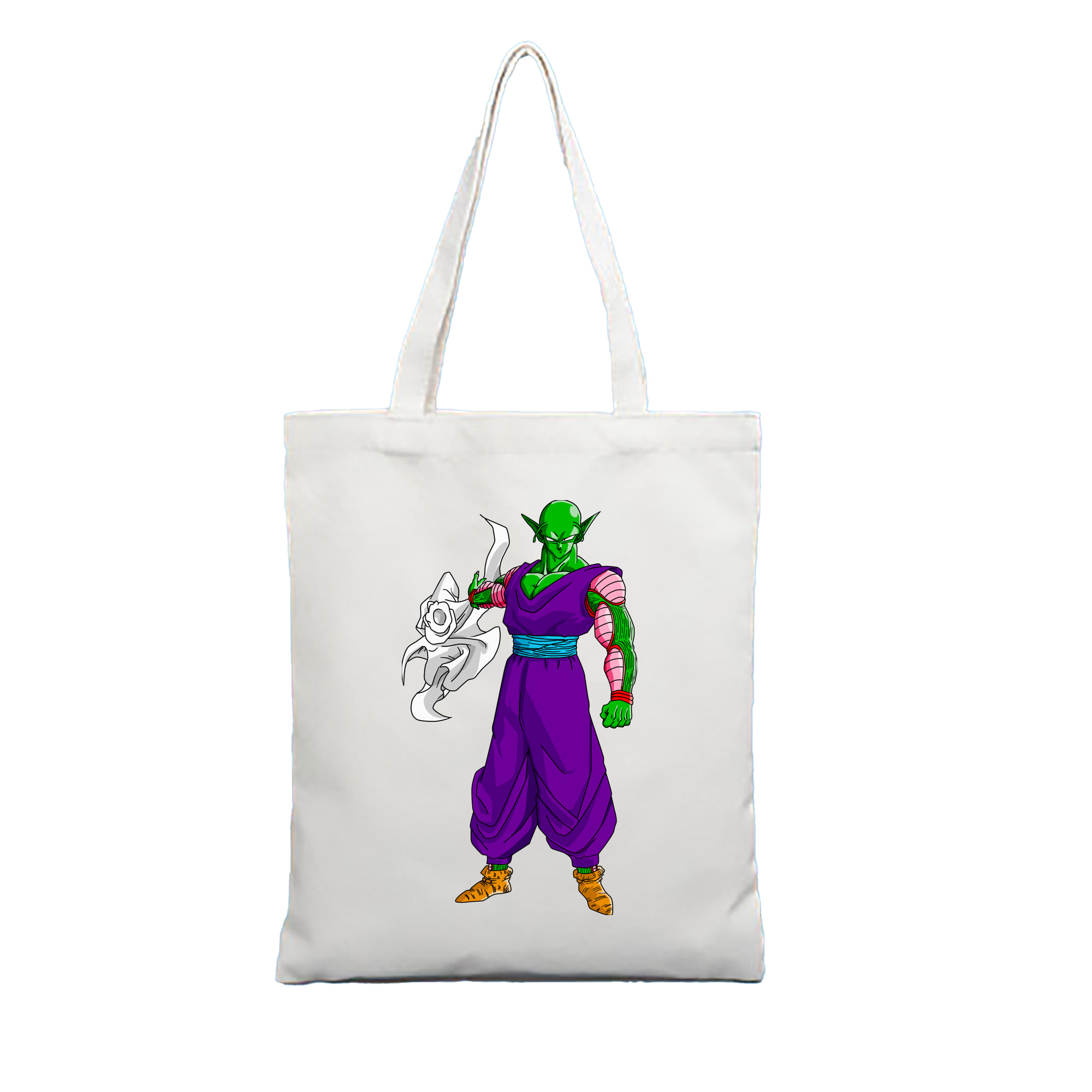 （画像用） ドラゴンボール ピッコロ DRAGON BALL Piccolo 縦型キャンバス生地手提げバッグ　トートバッグ