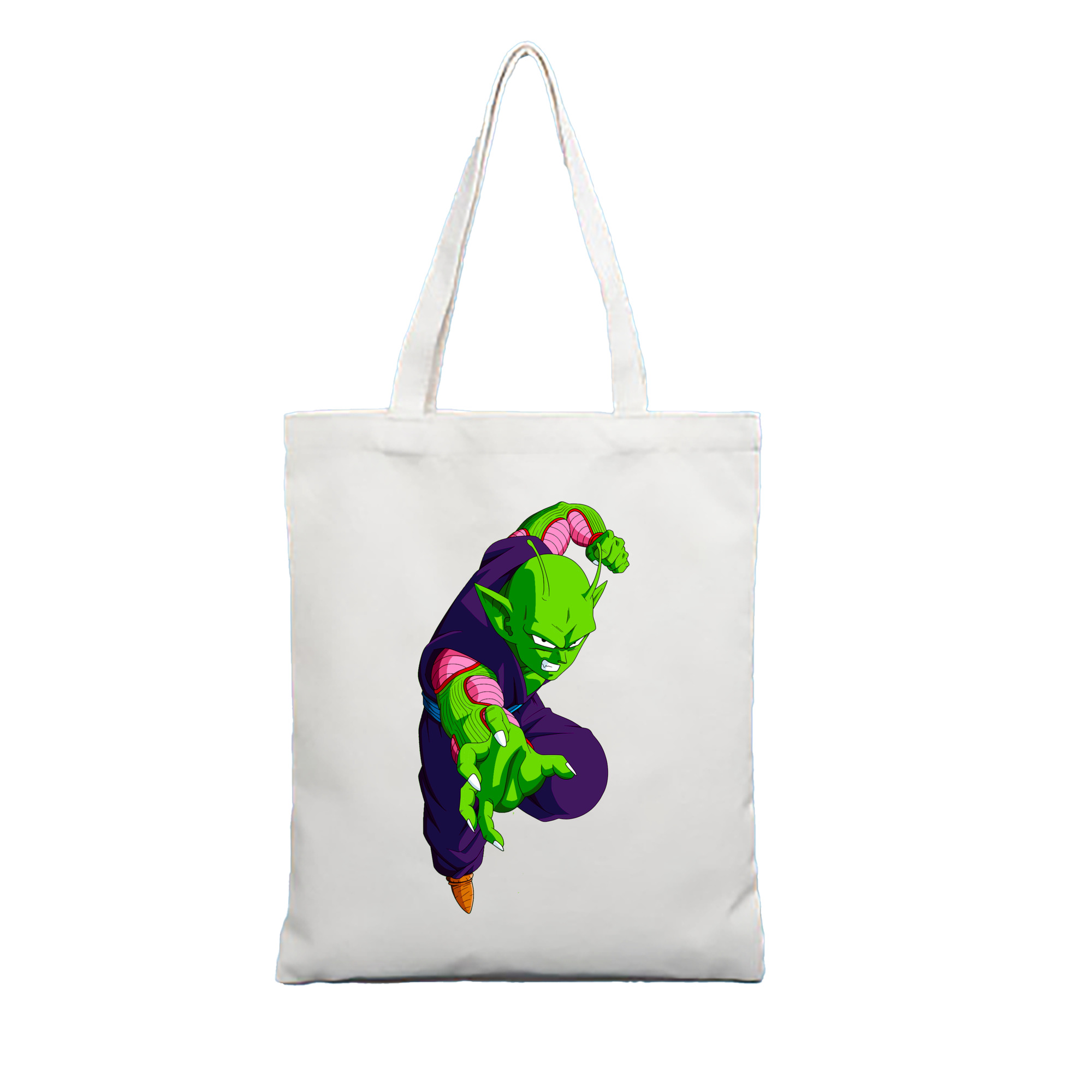 （画像用） ドラゴンボール ピッコロ DRAGON BALL Piccolo 縦型キャンバス生地手提げバッグ　トートバッグ