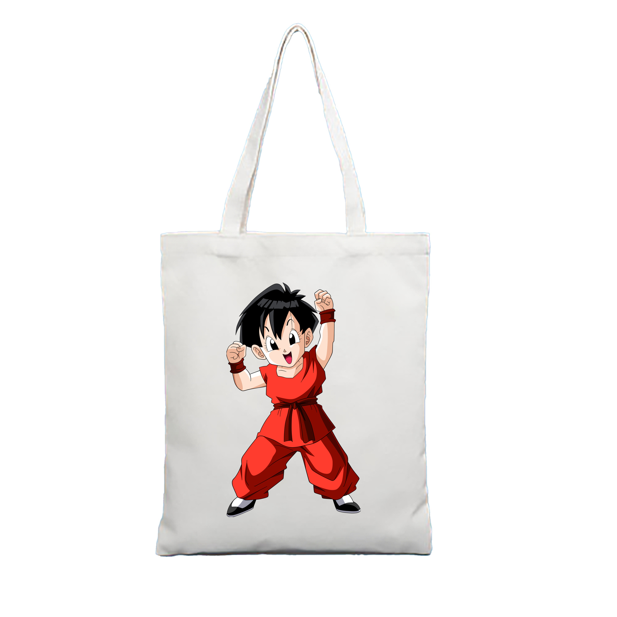 （画像用） ドラゴンボール パン DRAGON BALL Pan 縦型キャンバス生地手提げバッグ　トートバッグ