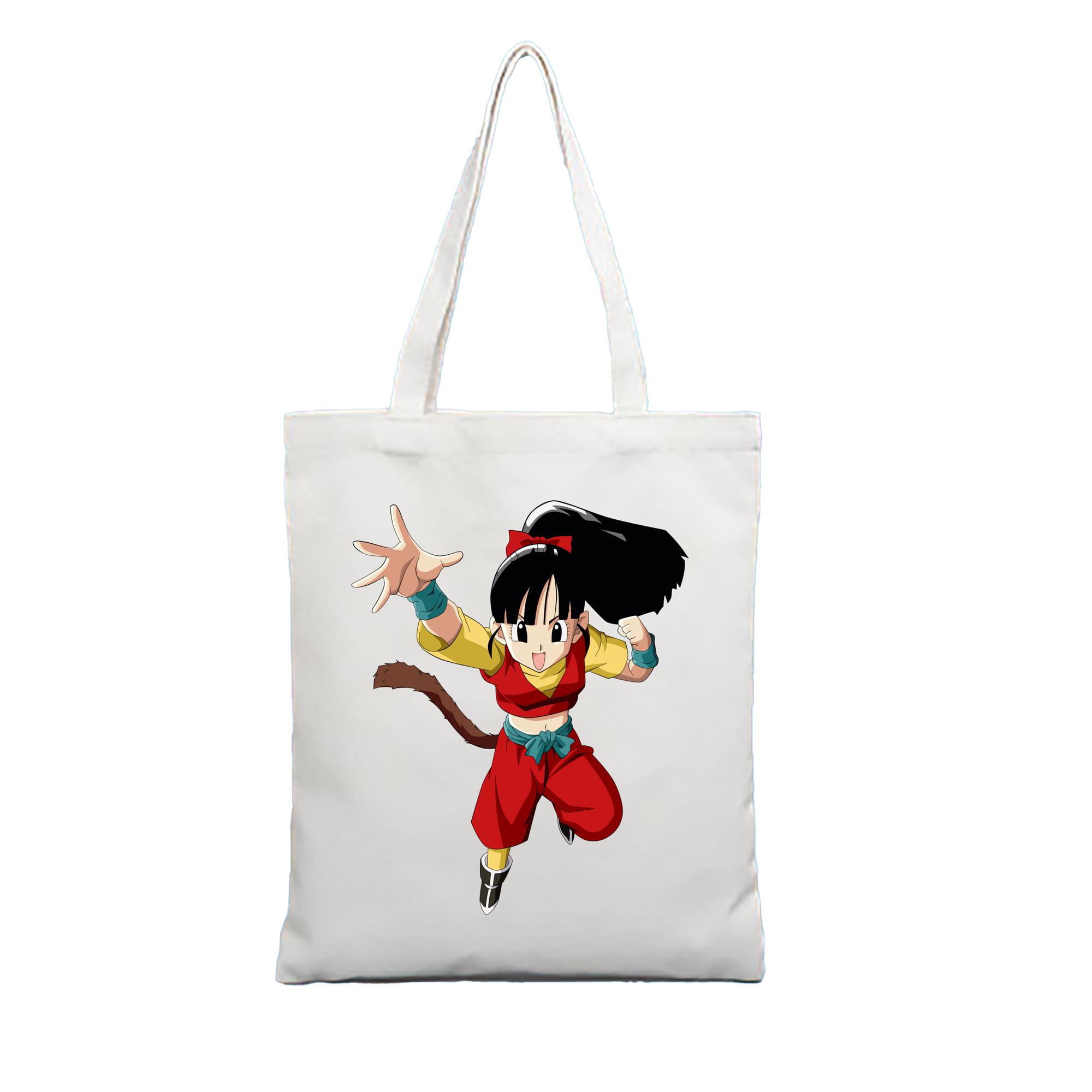 （画像用） ドラゴンボール パン DRAGON BALL Pan 縦型キャンバス生地手提げバッグ　トートバッグ