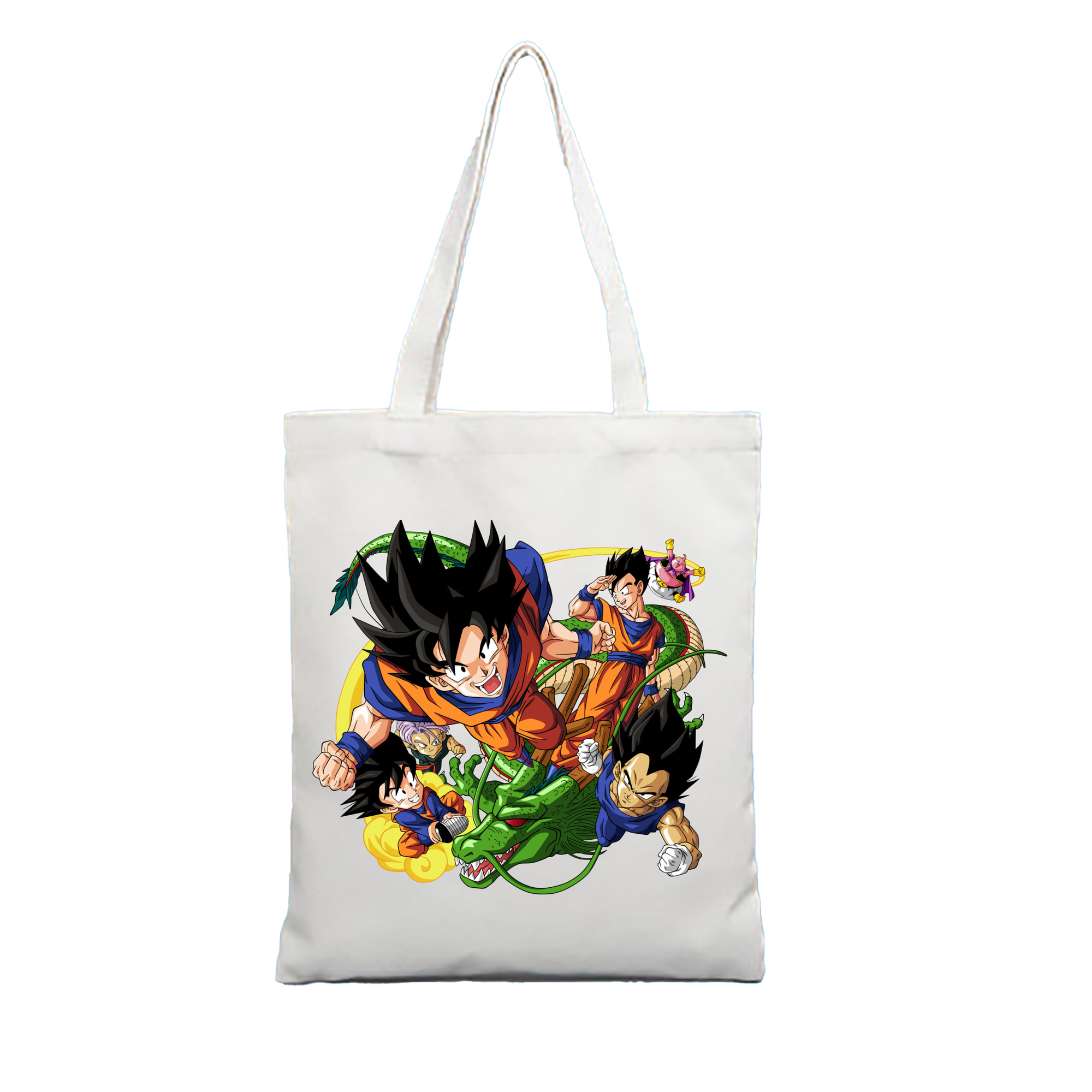 （画像用） ドラゴンボール DRAGON BALL 縦型キャンバス生地手提げバッグ　トートバッグ