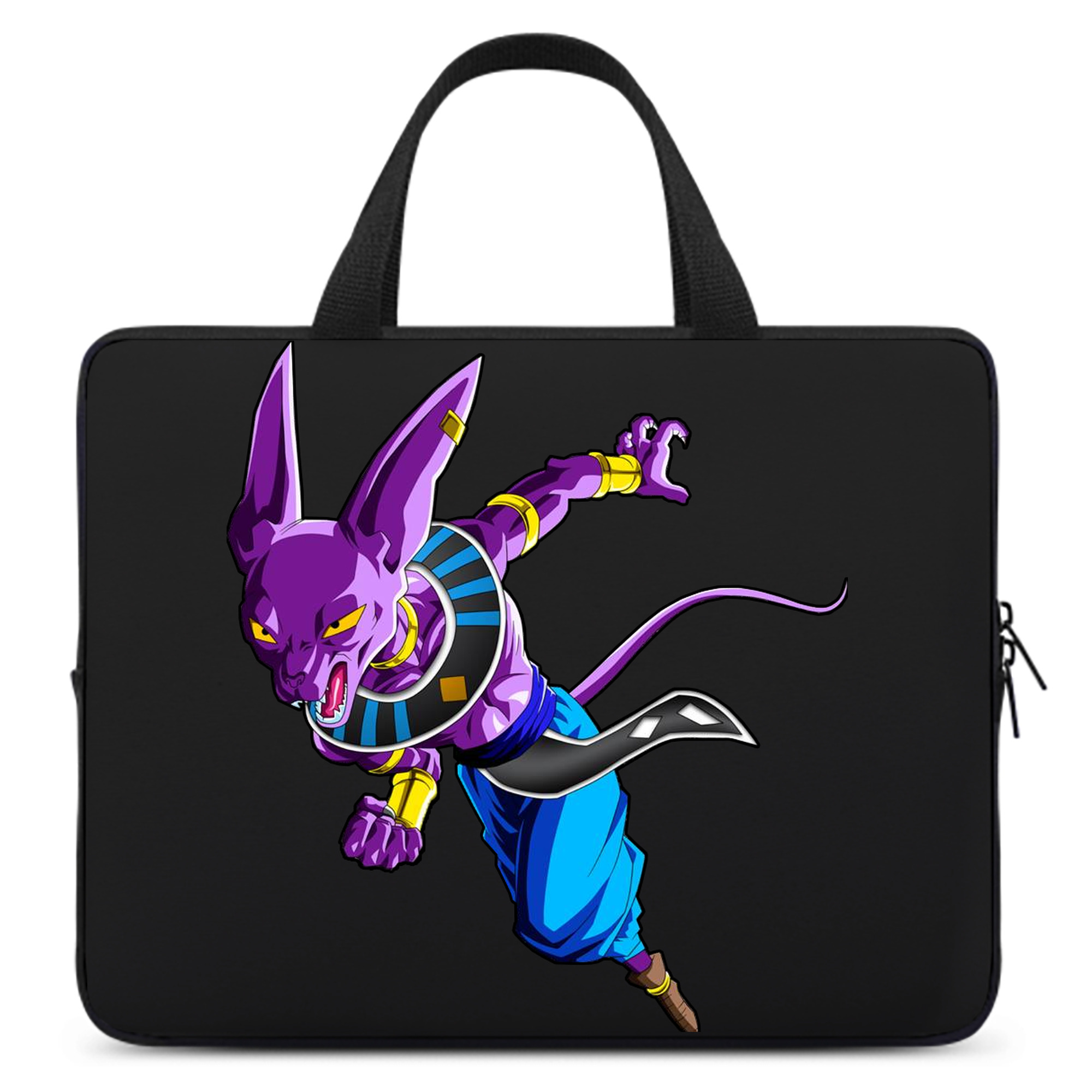 （画像用） ドラゴンボール ビルス 破壊神ビルス DRAGON BALL Beerus Birusu 手提げノートパソコンバッグ