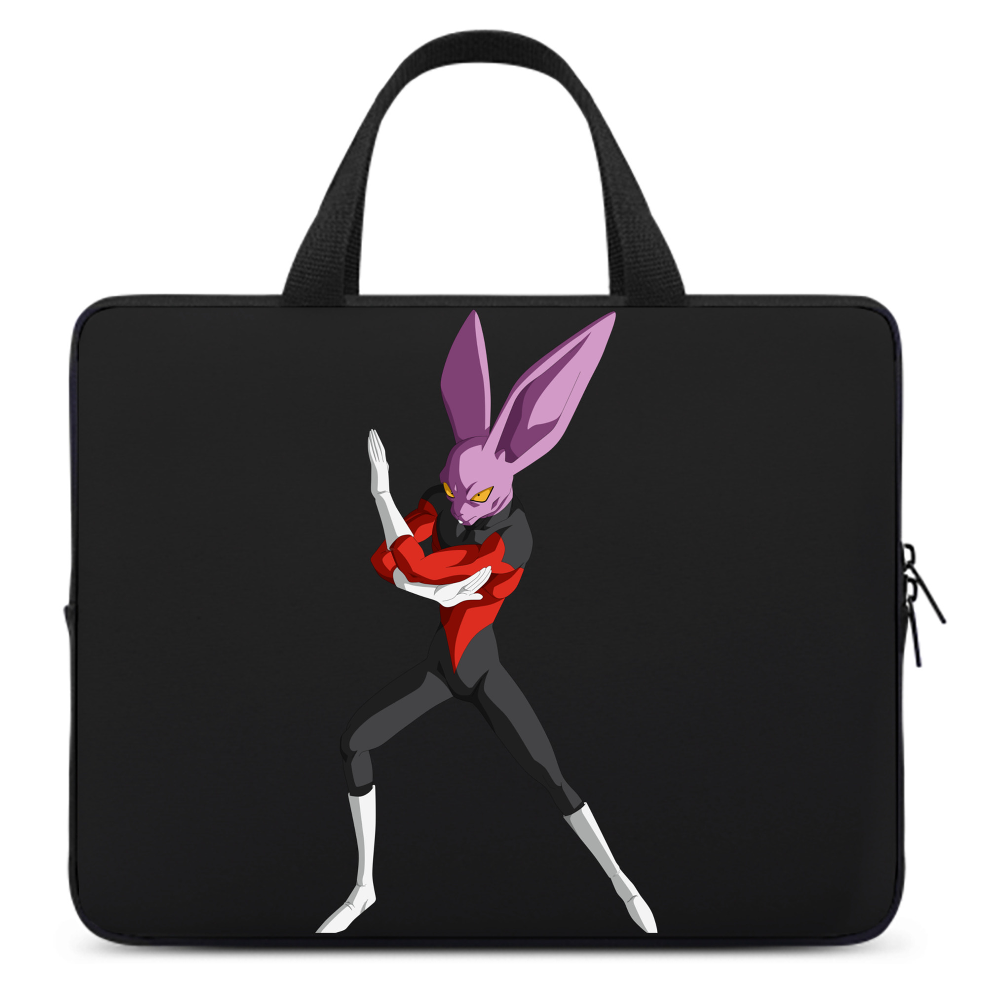 （画像用） ドラゴンボール ビルス 破壊神ビルス DRAGON BALL Beerus Birusu 手提げノートパソコンバッグ