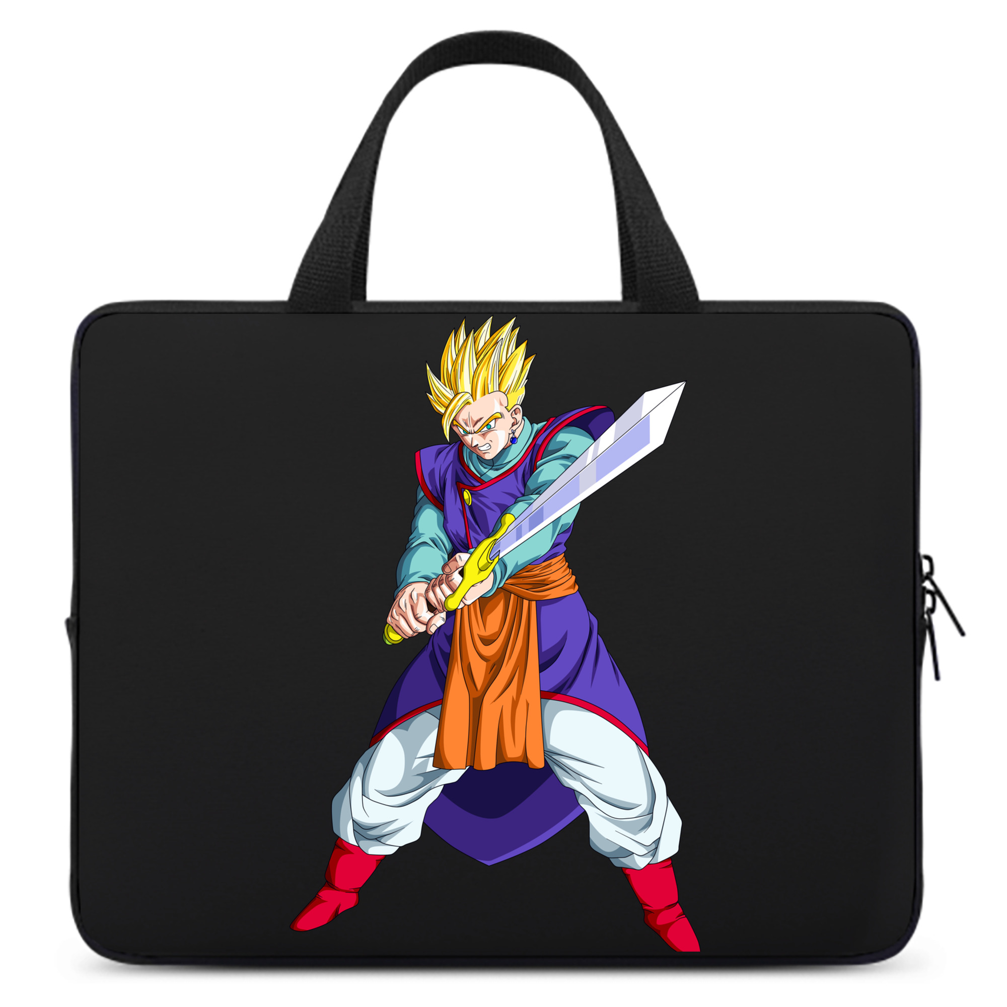 （画像用） ドラゴンボール 孫 悟飯（そんごはん）DRAGON BALL Son Gohan 手提げノートパソコンバッグ