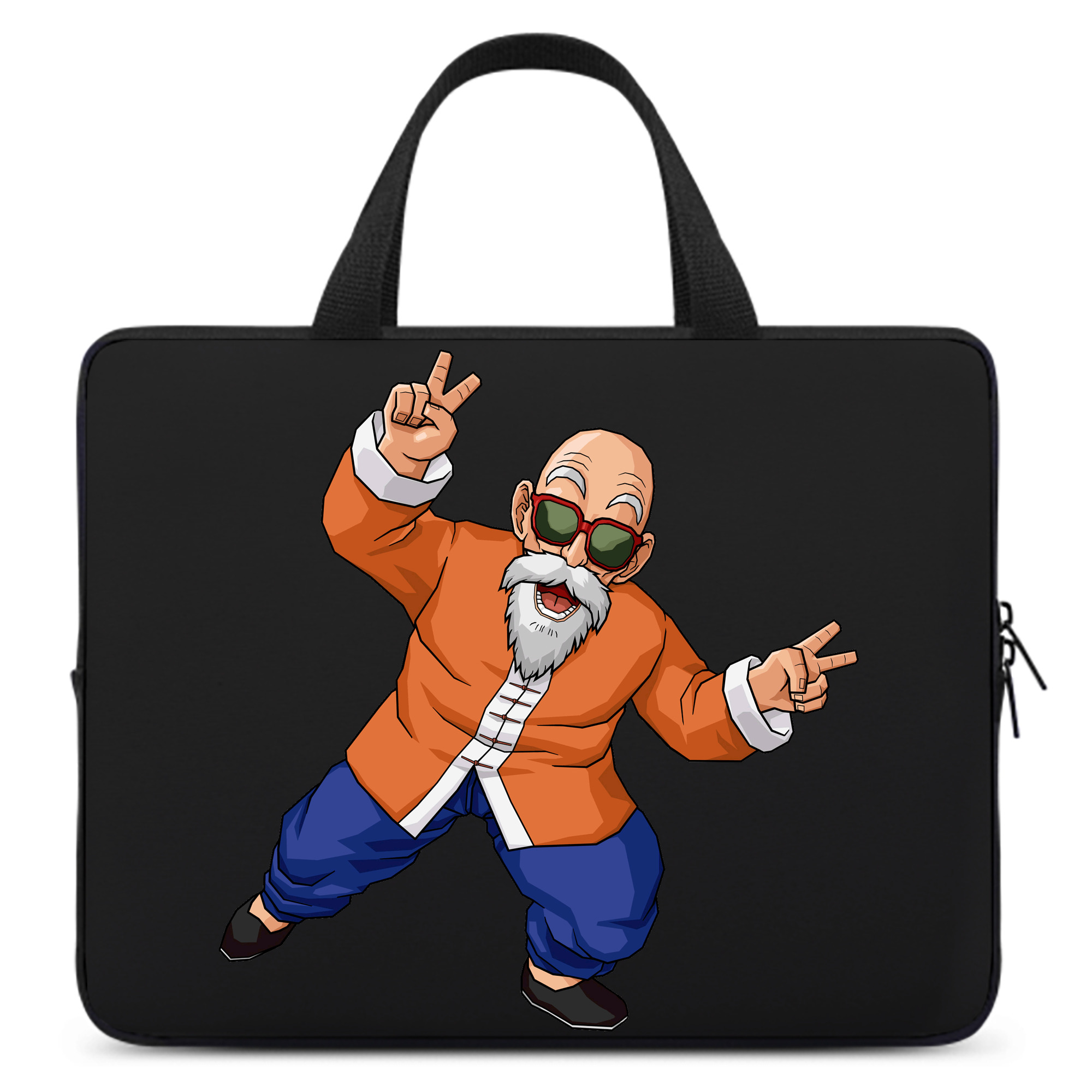 （画像用） ドラゴンボール 亀仙人（かめせんにん） DRAGON BALL Master Roshi Kame Sennin 手提げノートパソコンバッグ