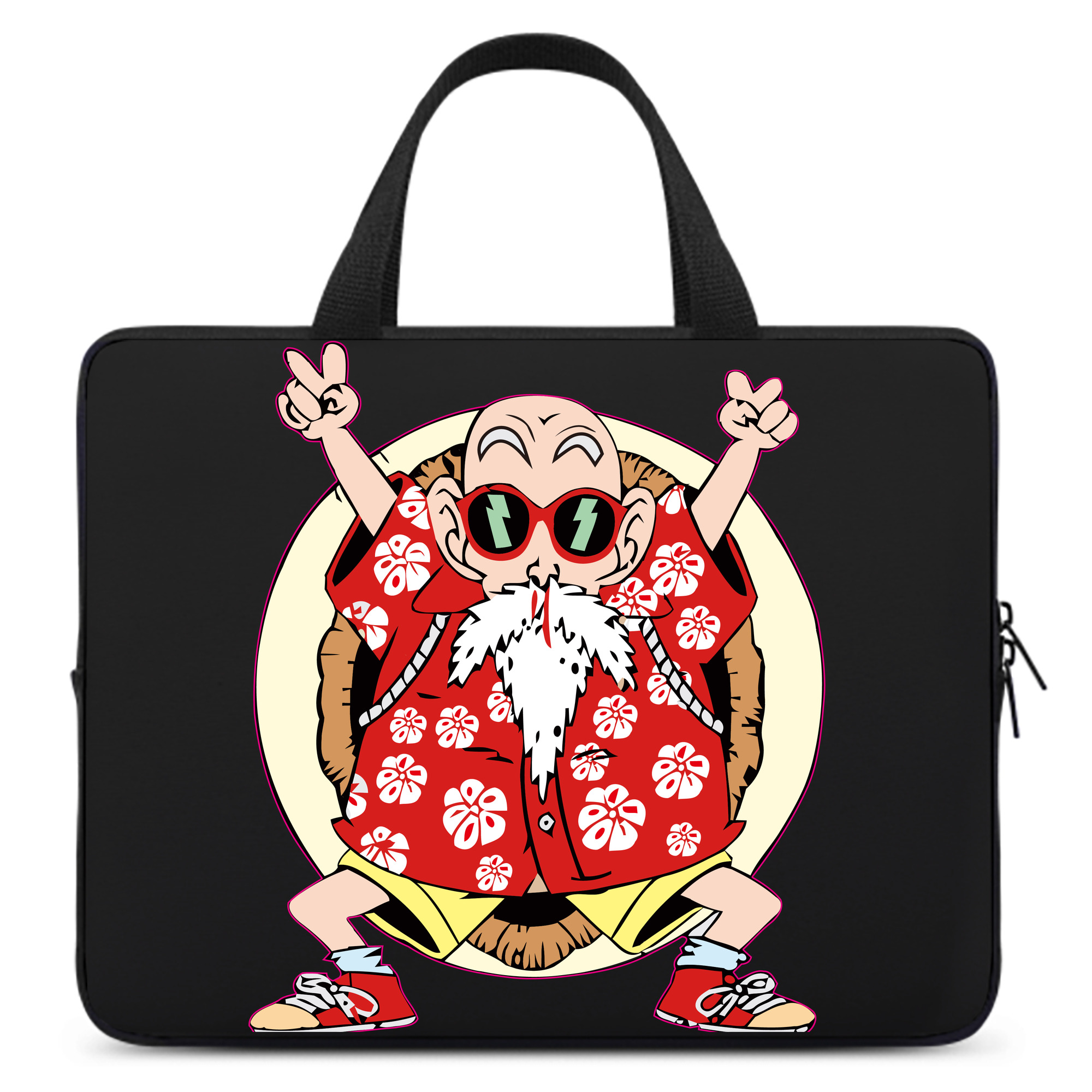 （画像用） ドラゴンボール 亀仙人（かめせんにん） DRAGON BALL Master Roshi Kame Sennin 手提げノートパソコンバッグ