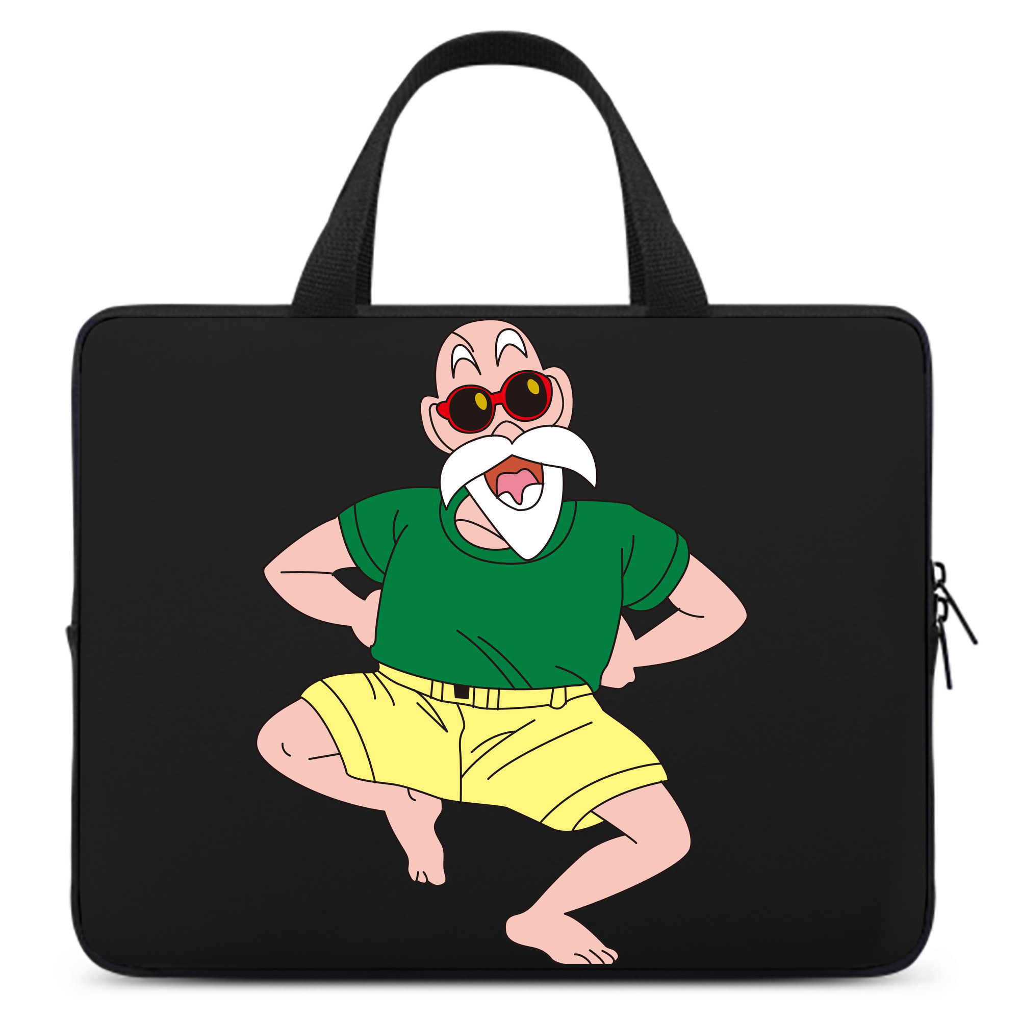 （画像用） ドラゴンボール 亀仙人（かめせんにん） DRAGON BALL Master Roshi Kame Sennin 手提げノートパソコンバッグ