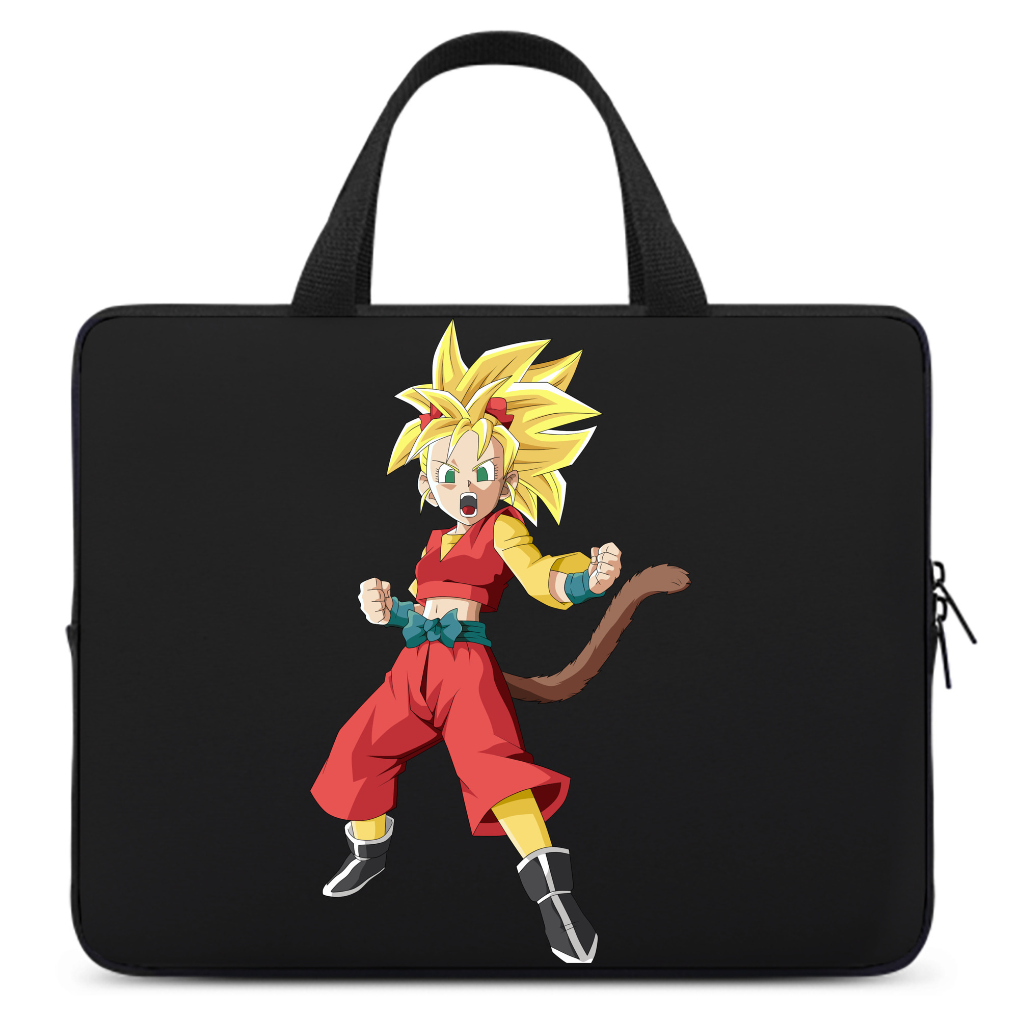 （画像用） ドラゴンボール カリフラ DRAGON BALL Caulifla 手提げノートパソコンバッグ
