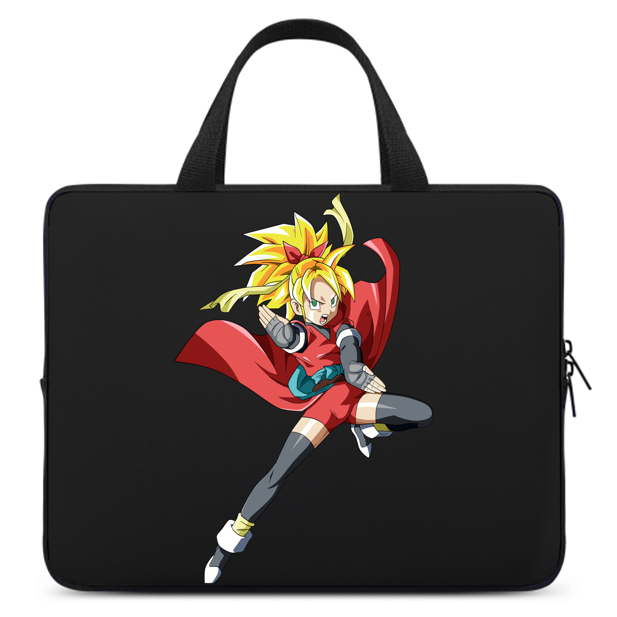 （画像用） ドラゴンボール カリフラ DRAGON BALL Caulifla 手提げノートパソコンバッグ