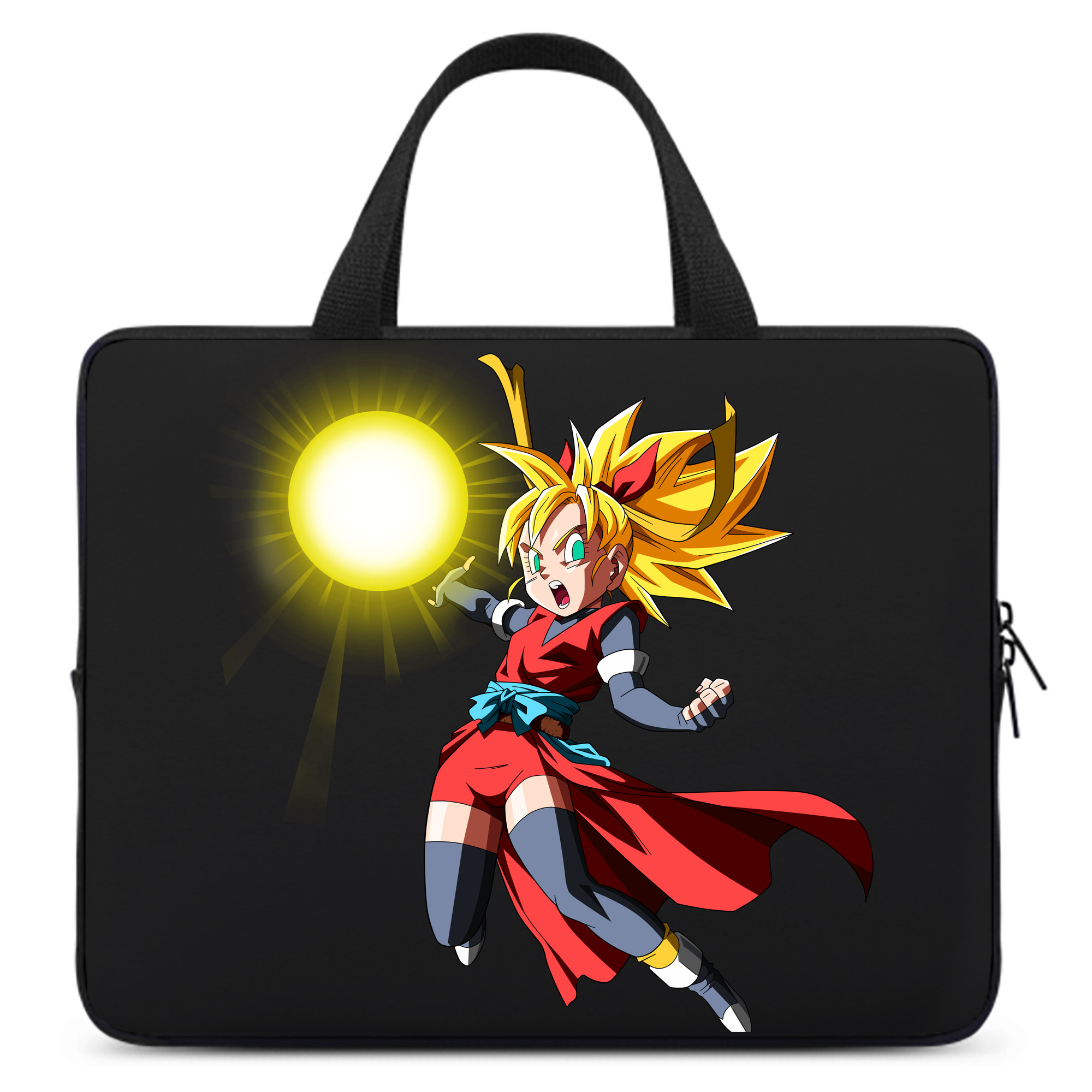 （画像用） ドラゴンボール カリフラ DRAGON BALL Caulifla 手提げノートパソコンバッグ