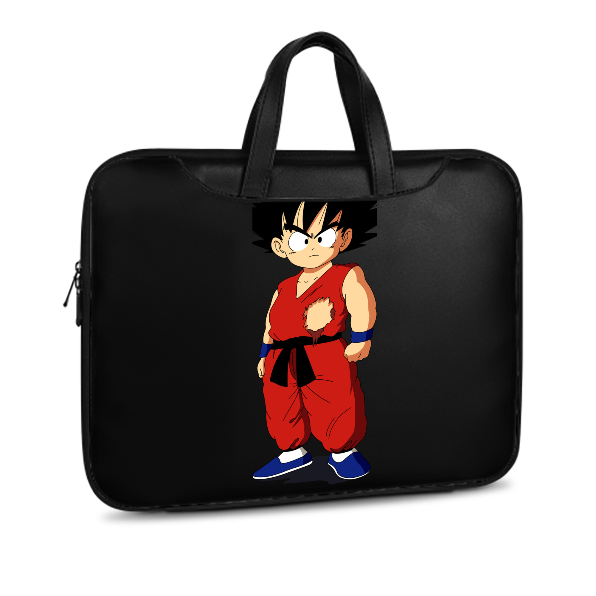 （画像用） ドラゴンボール 孫悟空（そん ごくう）Son Goku カカロット DRAGON BALL Kakarotto レザーラップトップバッグ　ノートパソコンケース