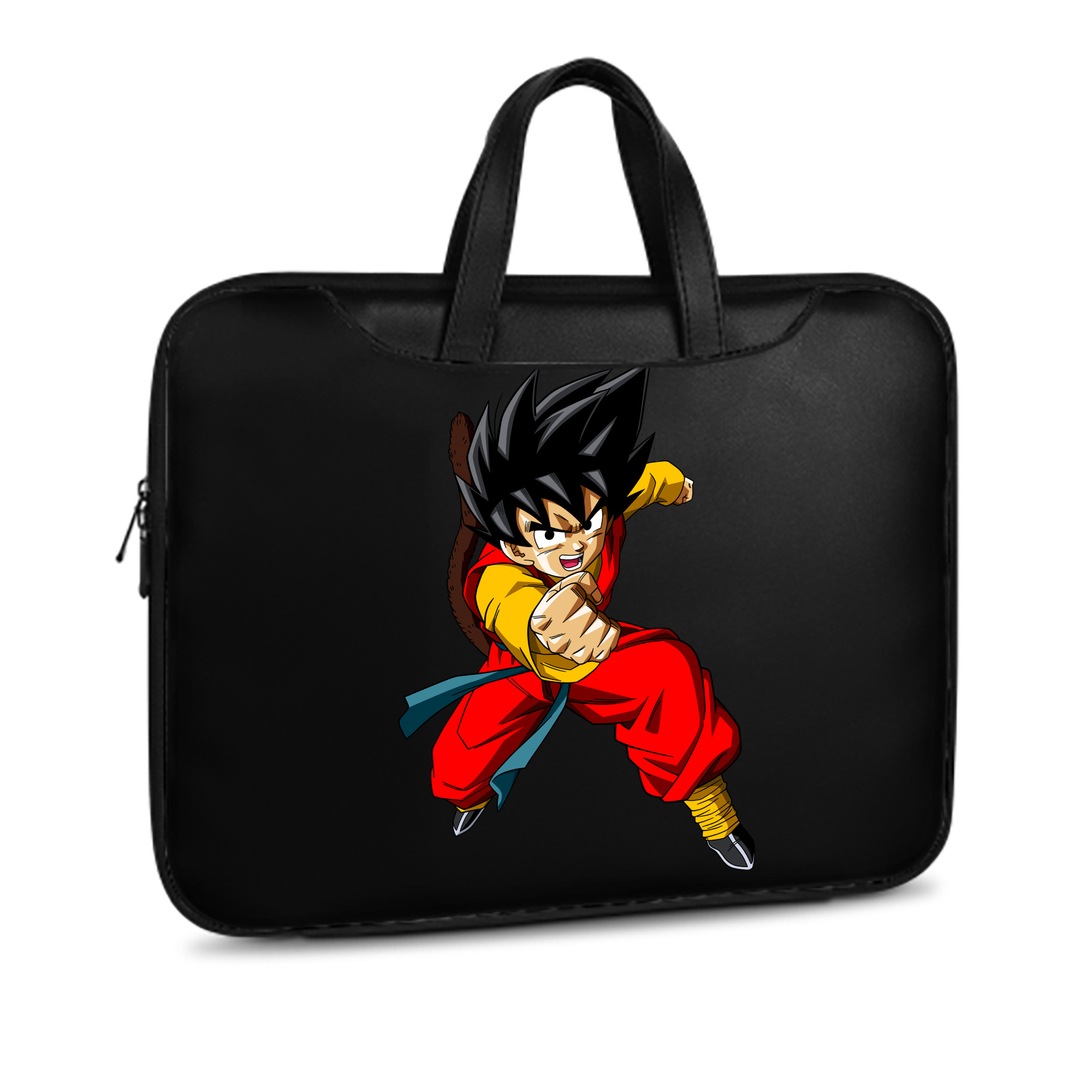 （画像用） ドラゴンボール 孫悟空（そん ごくう）Son Goku カカロット DRAGON BALL Kakarotto レザーラップトップバッグ　ノートパソコンケース