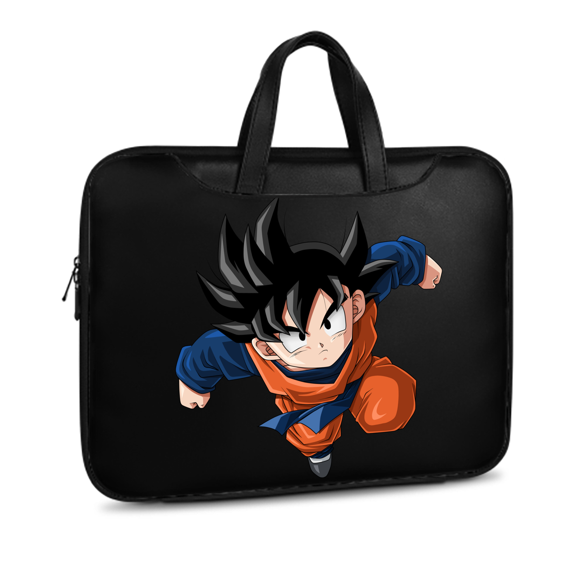 （画像用） ドラゴンボール 孫悟空（そん ごくう）Son Goku カカロット DRAGON BALL Kakarotto レザーラップトップバッグ　ノートパソコンケース