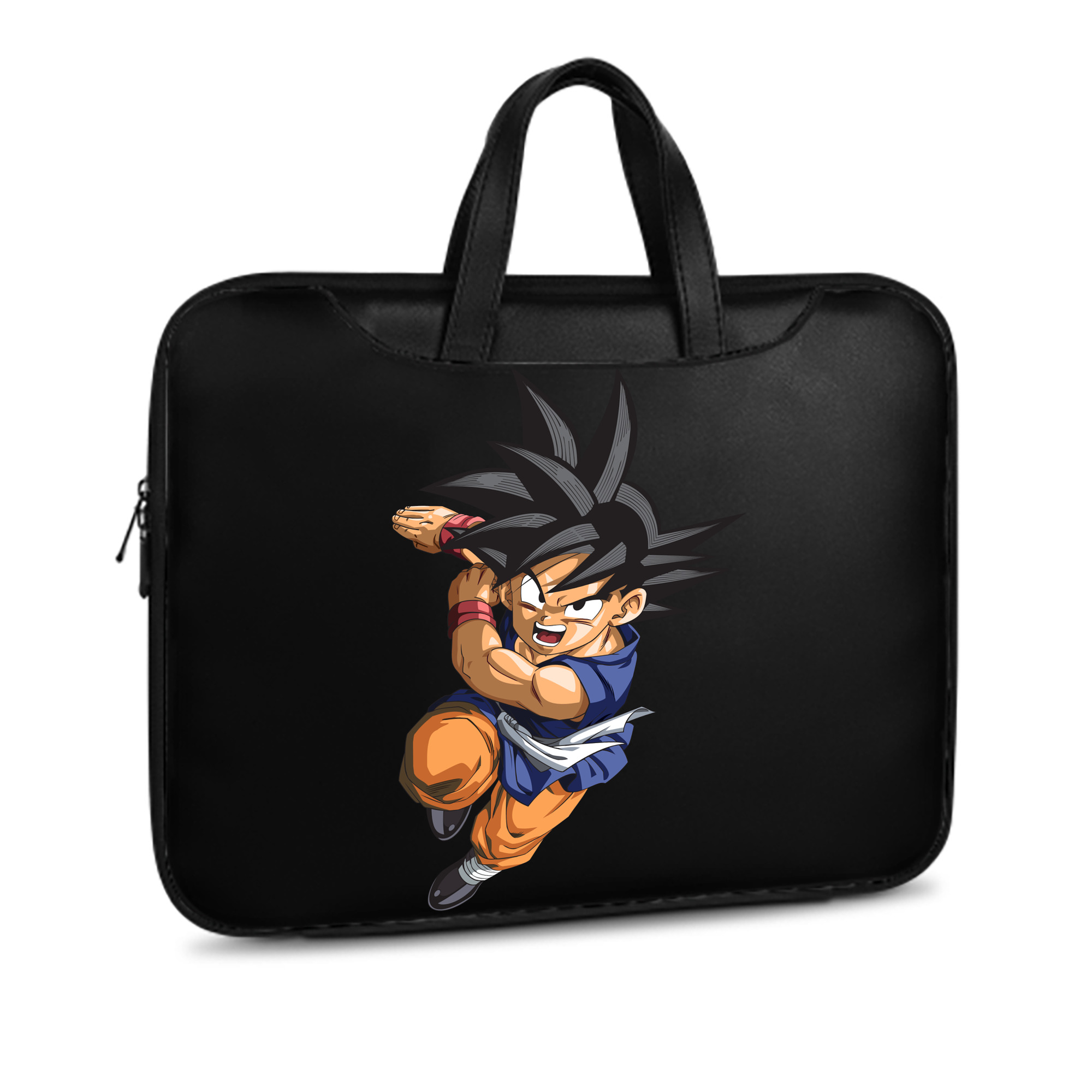 （画像用） ドラゴンボール 孫悟空（そん ごくう）Son Goku カカロット DRAGON BALL Kakarotto レザーラップトップバッグ　ノートパソコンケース
