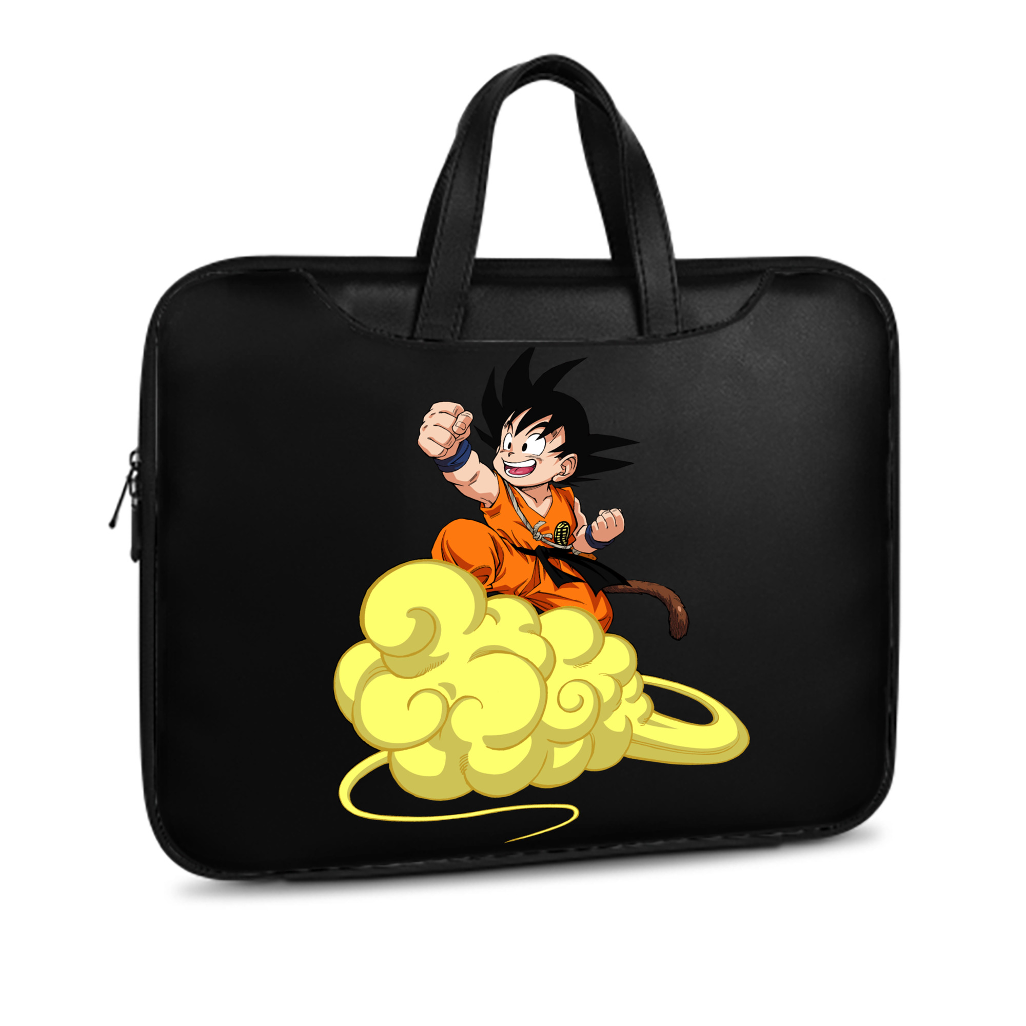 （画像用） ドラゴンボール 孫悟空（そん ごくう）Son Goku カカロット DRAGON BALL Kakarotto レザーラップトップバッグ　ノートパソコンケース