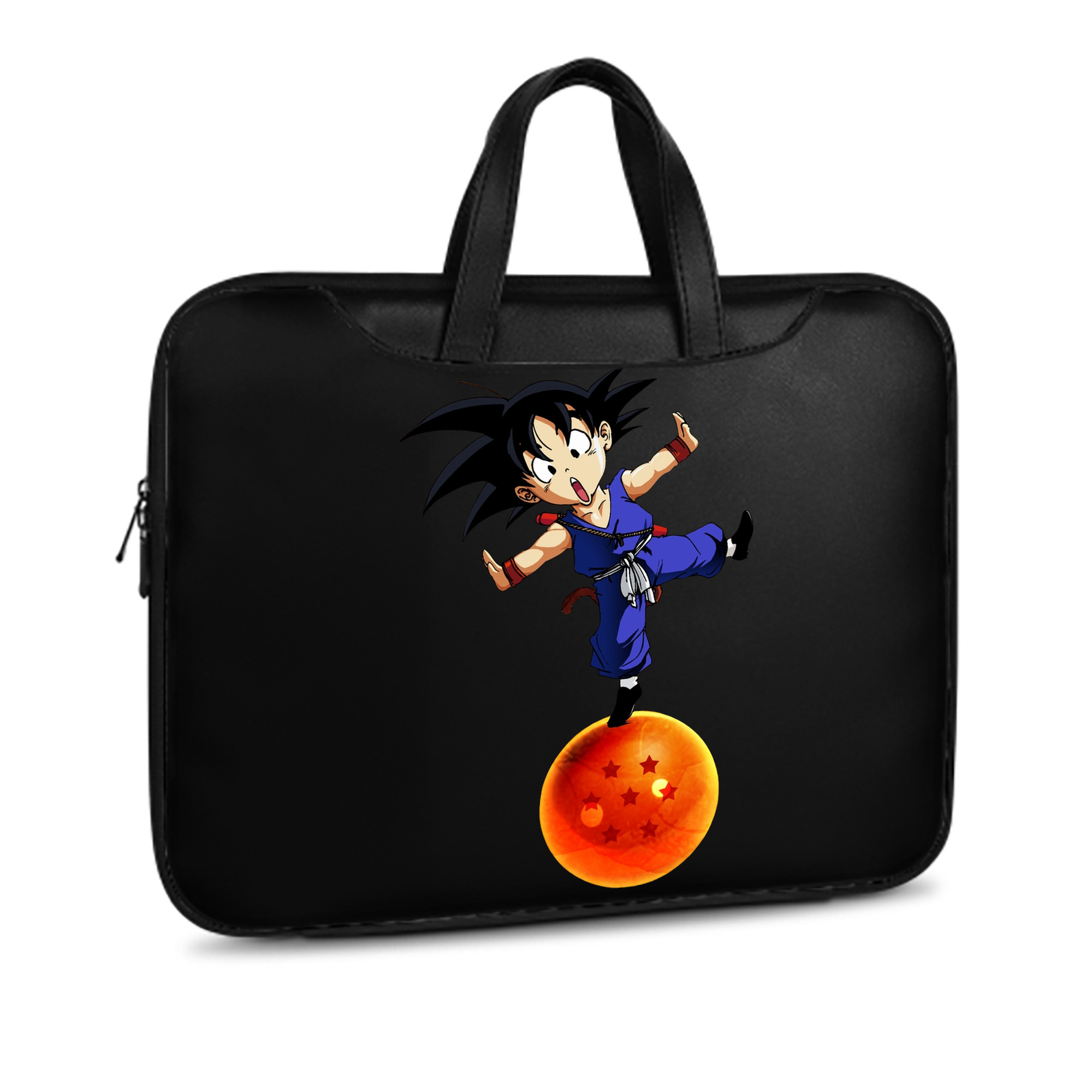 （画像用） ドラゴンボール 孫悟空（そん ごくう）Son Goku カカロット DRAGON BALL Kakarotto レザーラップトップバッグ　ノートパソコンケース