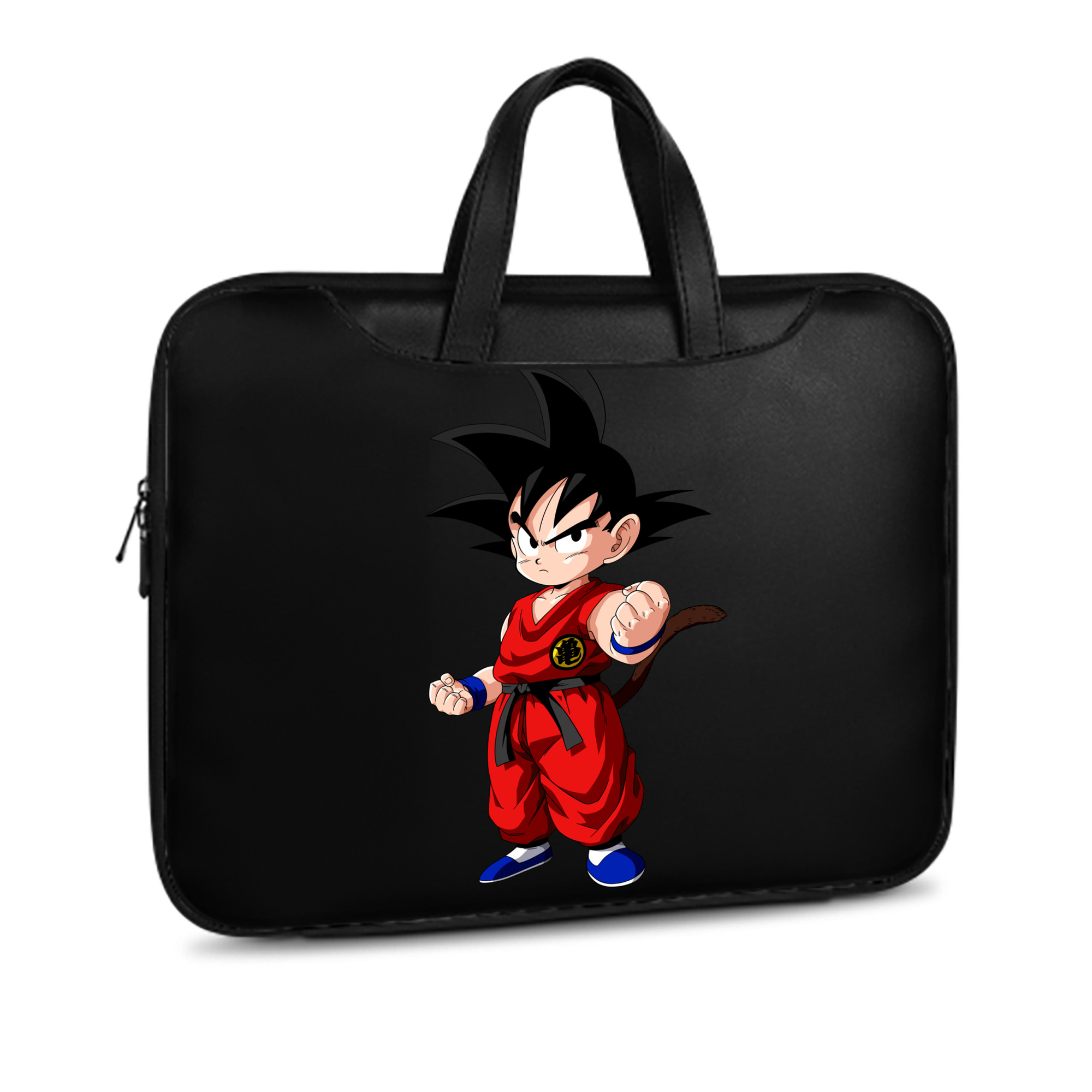 （画像用） ドラゴンボール 孫悟空（そん ごくう）Son Goku カカロット DRAGON BALL Kakarotto レザーラップトップバッグ　ノートパソコンケース