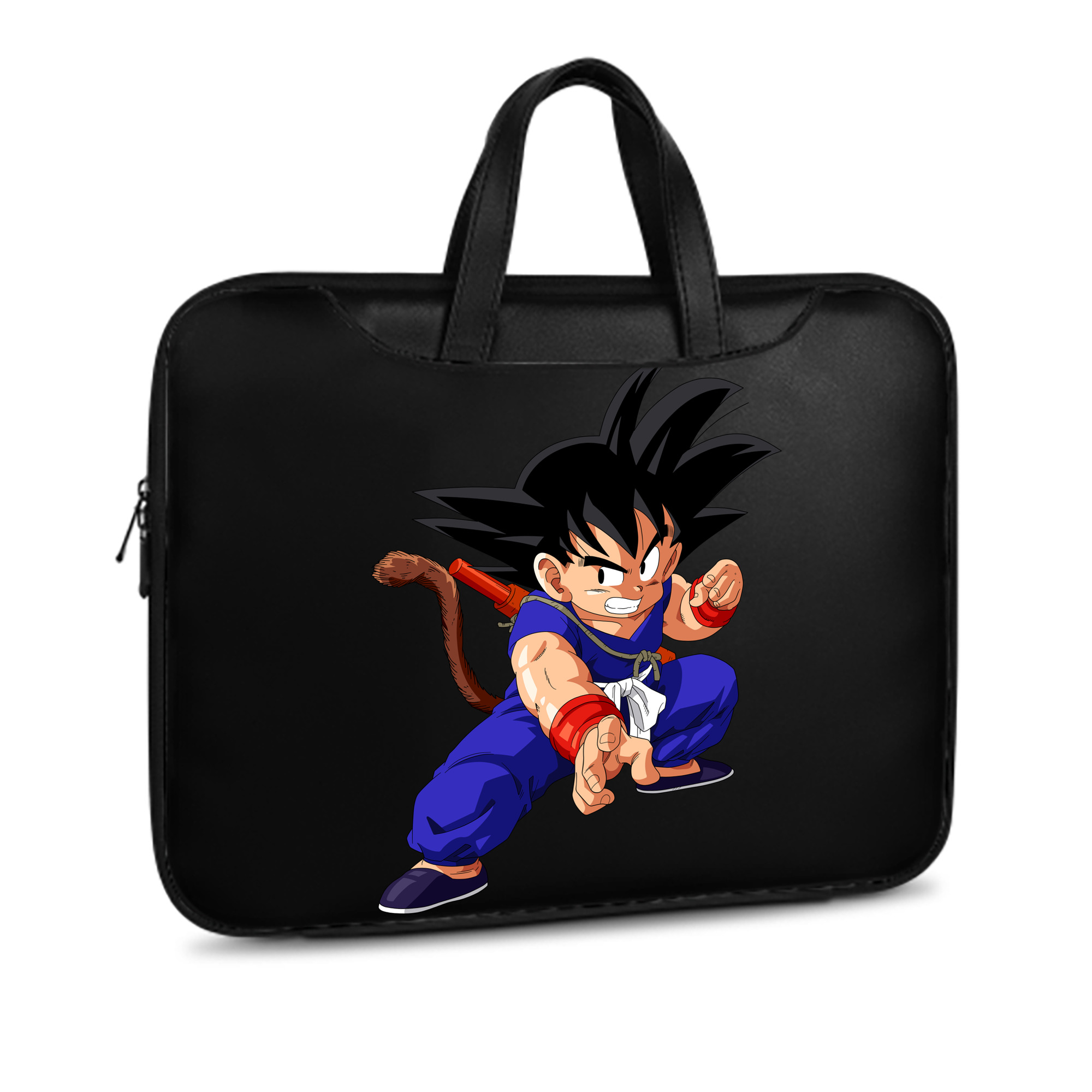 （画像用） ドラゴンボール 孫悟空（そん ごくう）Son Goku カカロット DRAGON BALL Kakarotto レザーラップトップバッグ　ノートパソコンケース