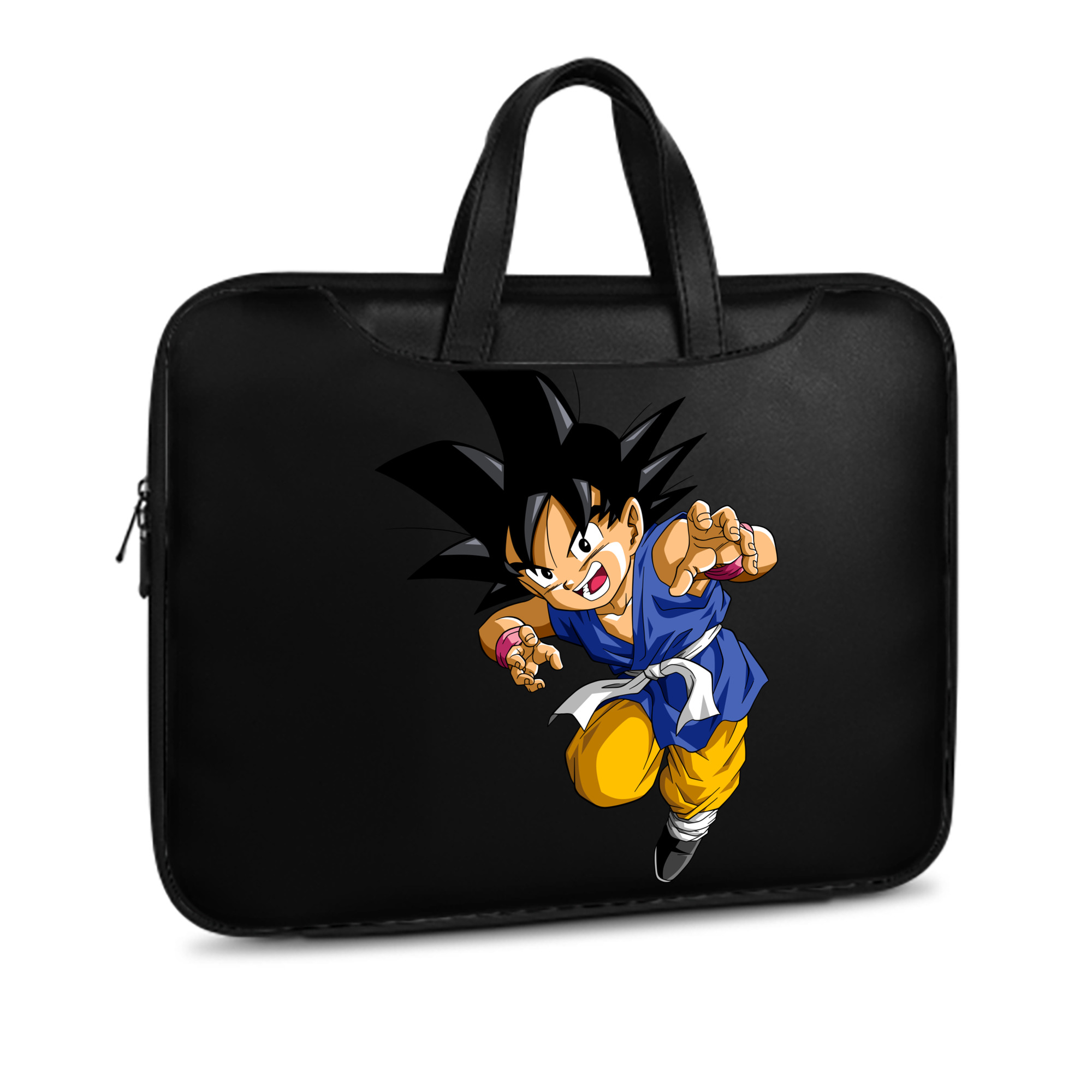 （画像用） ドラゴンボール 孫悟空（そん ごくう）Son Goku カカロット DRAGON BALL Kakarotto レザーラップトップバッグ　ノートパソコンケース