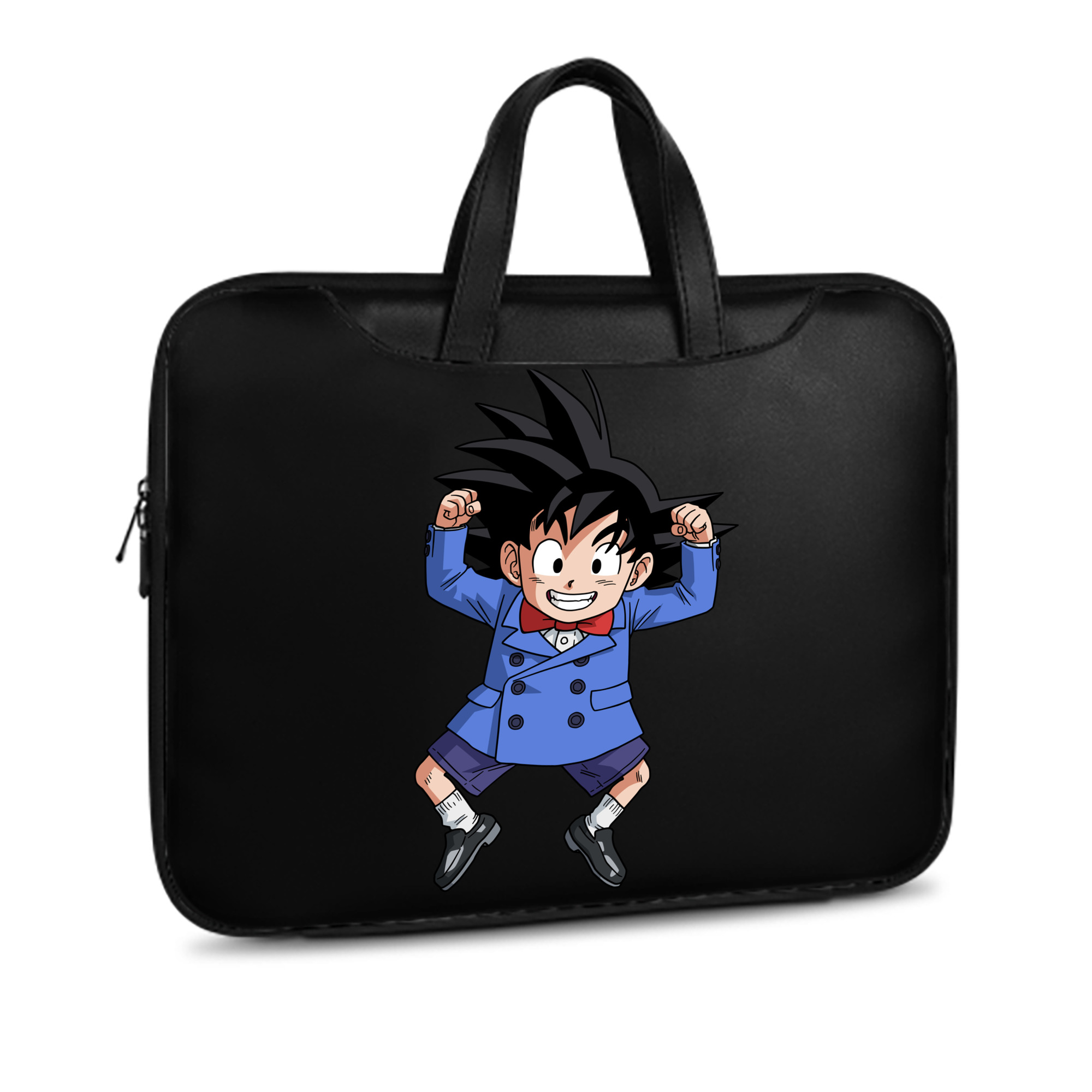 （画像用） ドラゴンボール 孫悟空（そん ごくう）Son Goku カカロット DRAGON BALL Kakarotto レザーラップトップバッグ　ノートパソコンケース