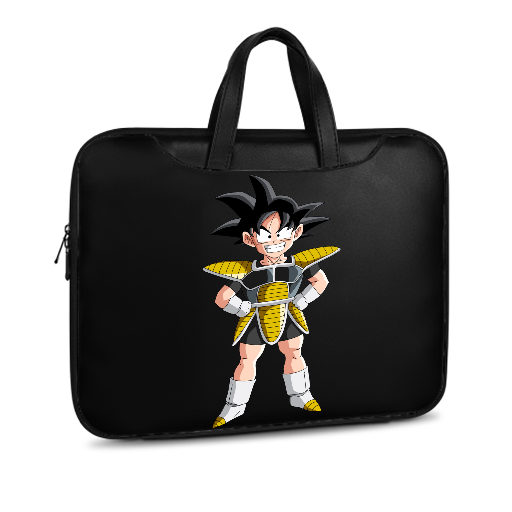 （画像用） ドラゴンボール 孫悟空（そん ごくう）Son Goku カカロット DRAGON BALL Kakarotto レザーラップトップバッグ　ノートパソコンケース