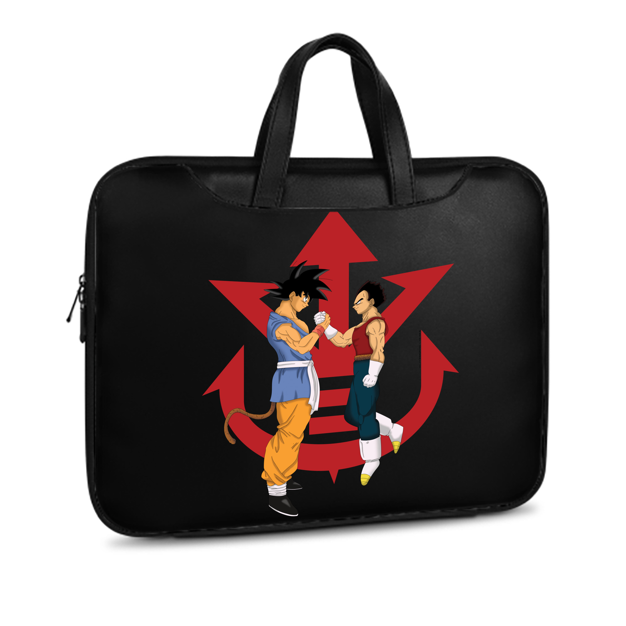 （画像用） ドラゴンボール 孫悟空（そん ごくう）Son Goku カカロット DRAGON BALL Kakarotto レザーラップトップバッグ　ノートパソコンケース