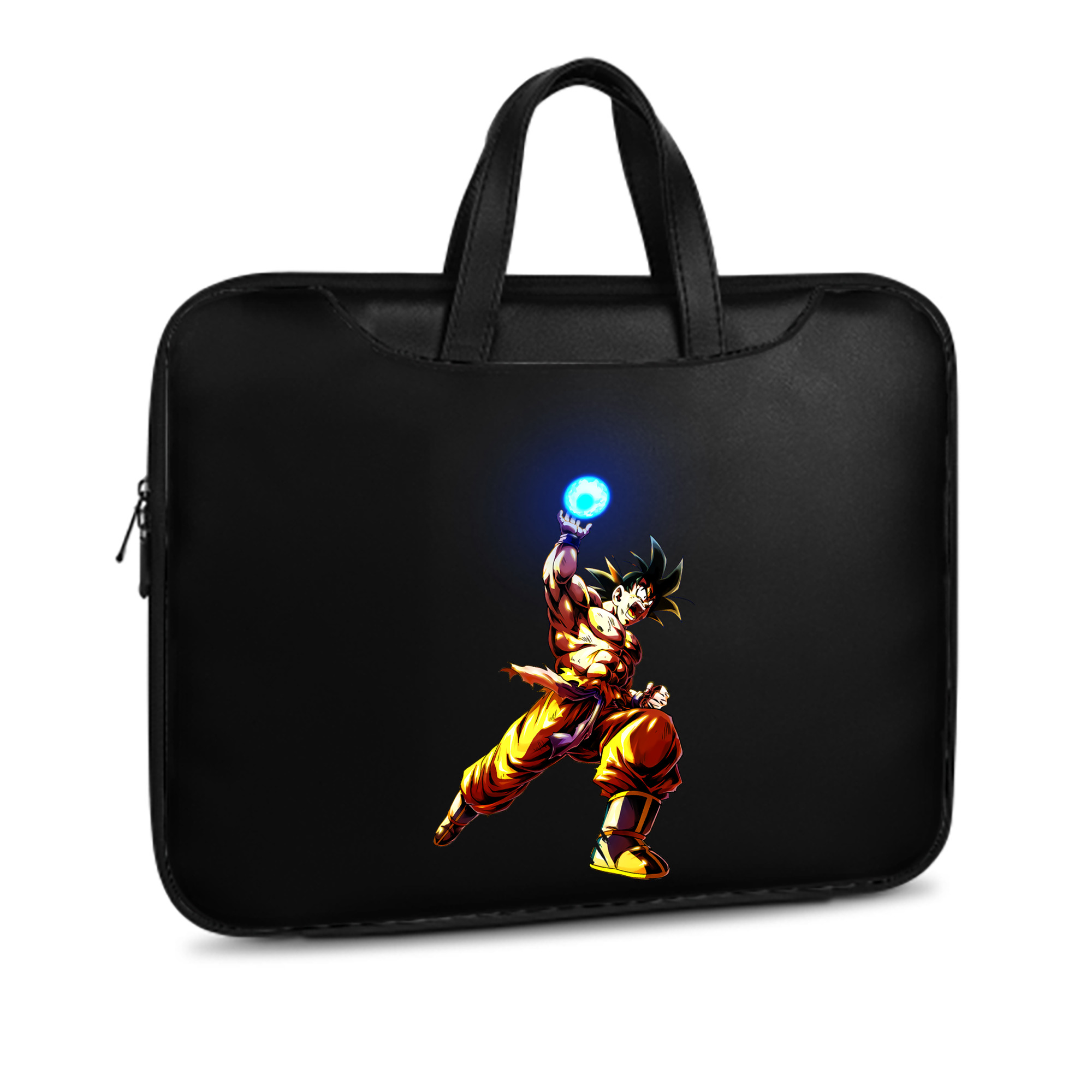 （画像用） ドラゴンボール 孫悟空（そん ごくう）Son Goku カカロット DRAGON BALL Kakarotto レザーラップトップバッグ　ノートパソコンケース