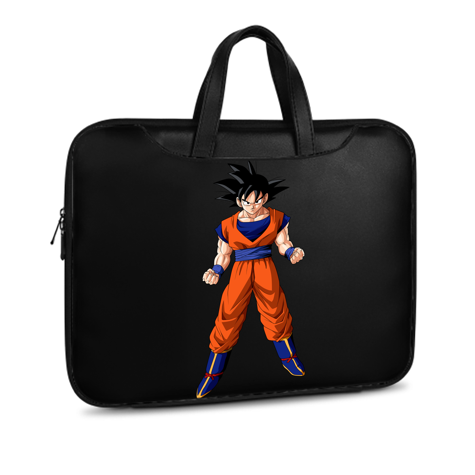 （画像用） ドラゴンボール 孫悟空（そん ごくう）Son Goku カカロット DRAGON BALL Kakarotto レザーラップトップバッグ　ノートパソコンケース